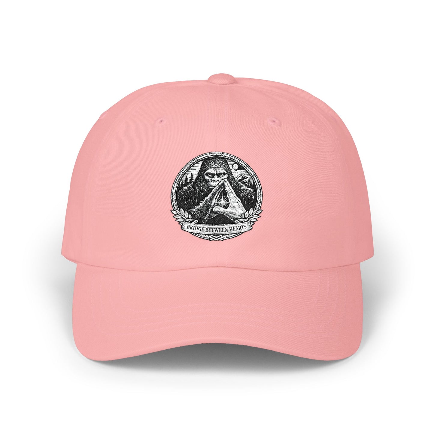 Bridge Between Hearts Embroidered Baseball cap
