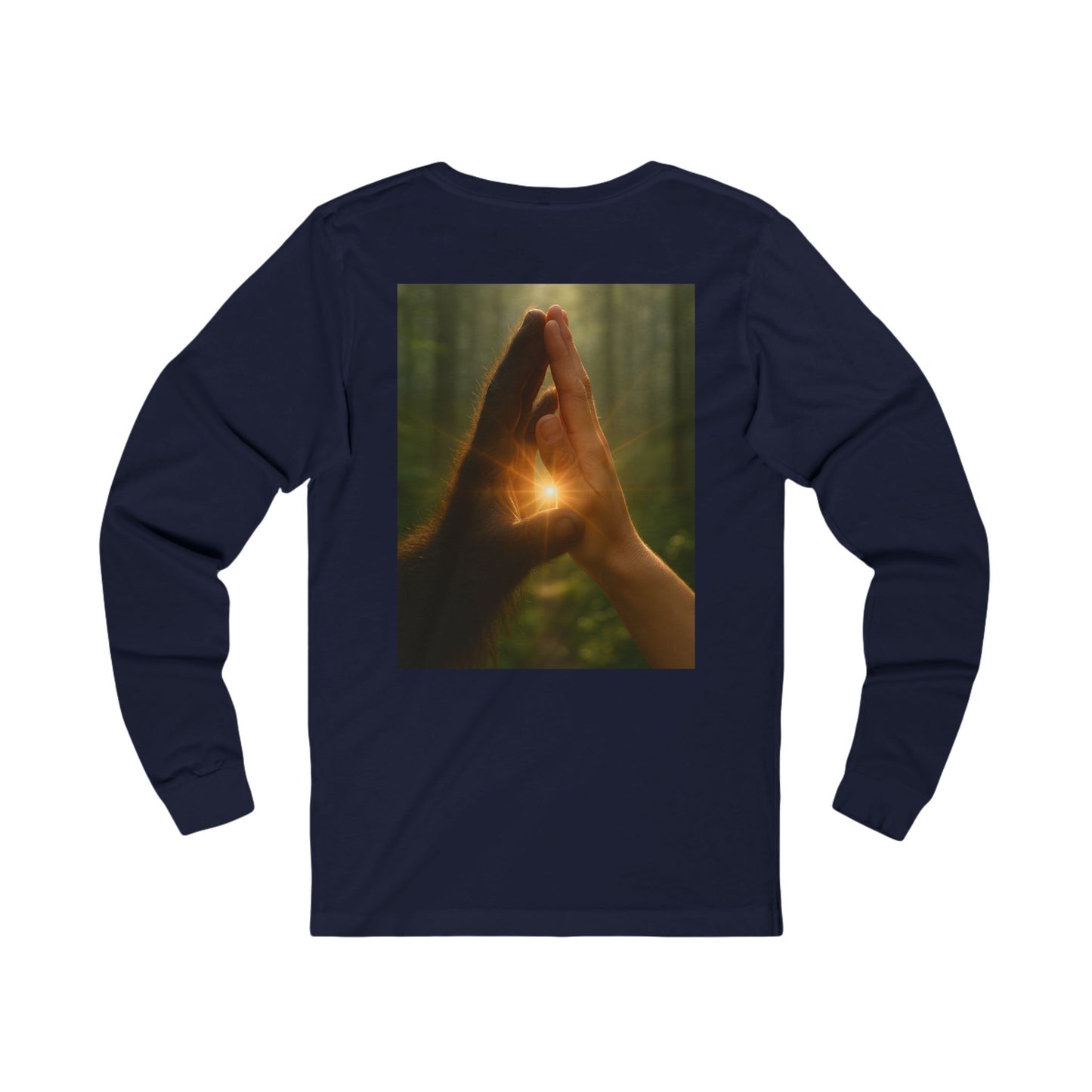 Guardian Touch, Where Two Worlds Meet Long Sleeve Tee