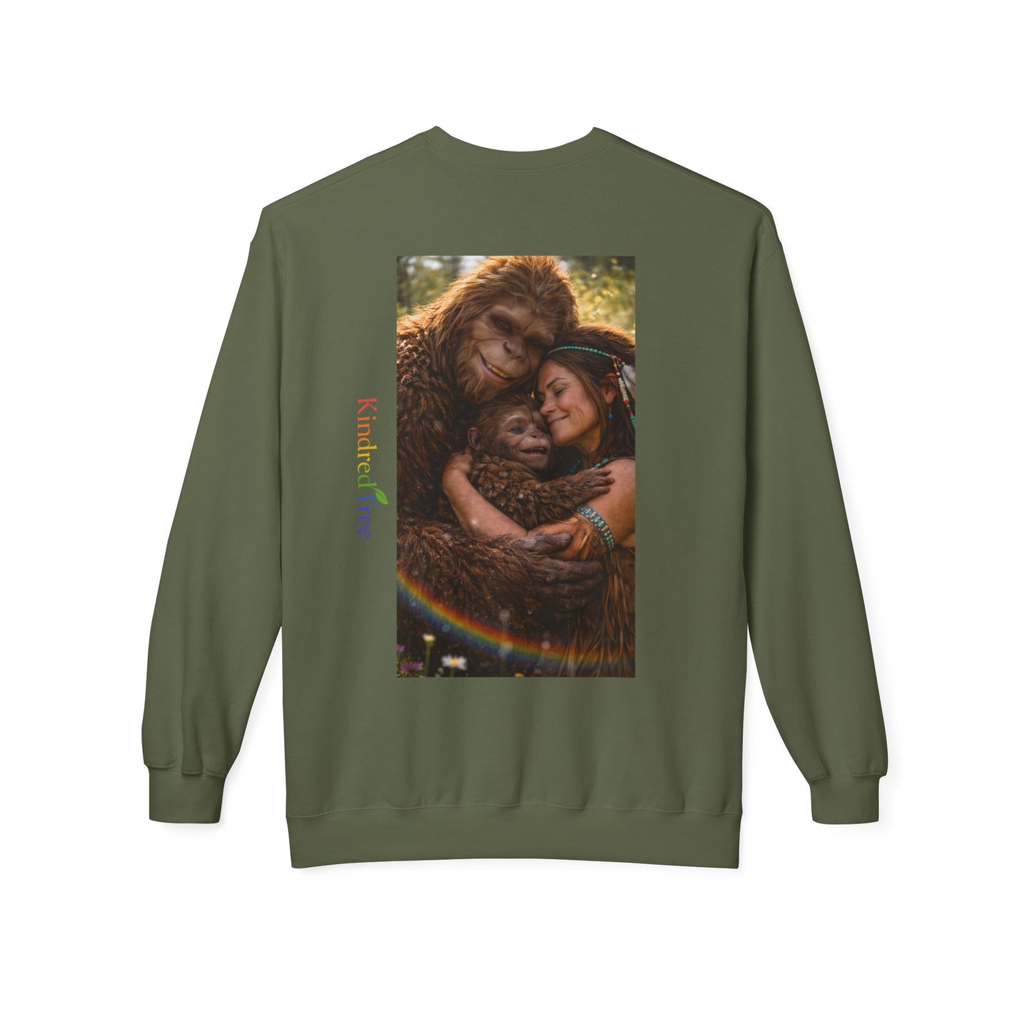 Crew neck sweater- Friends Through Every Stage of Life