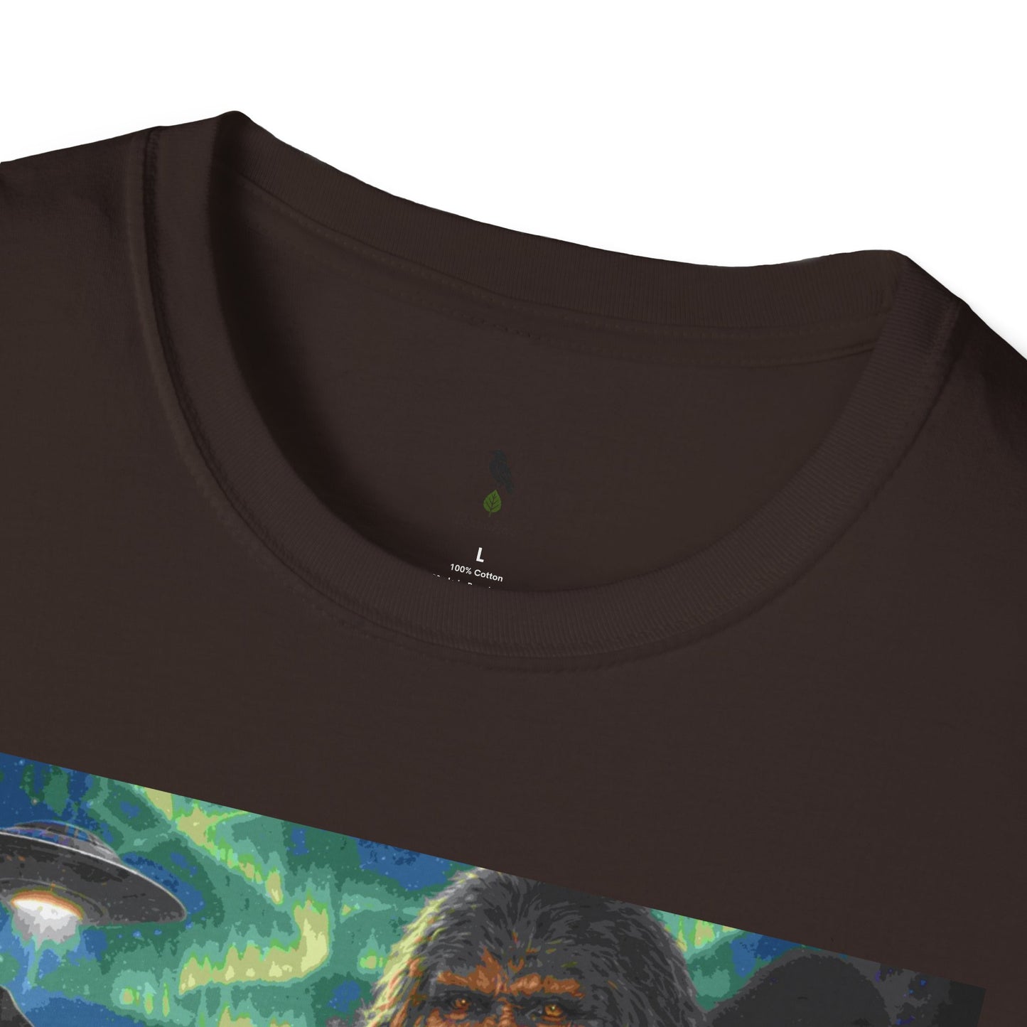 'Our First Ancestors Still Walk Among Us' Sasquatch Message to Humanity Graphic Tee