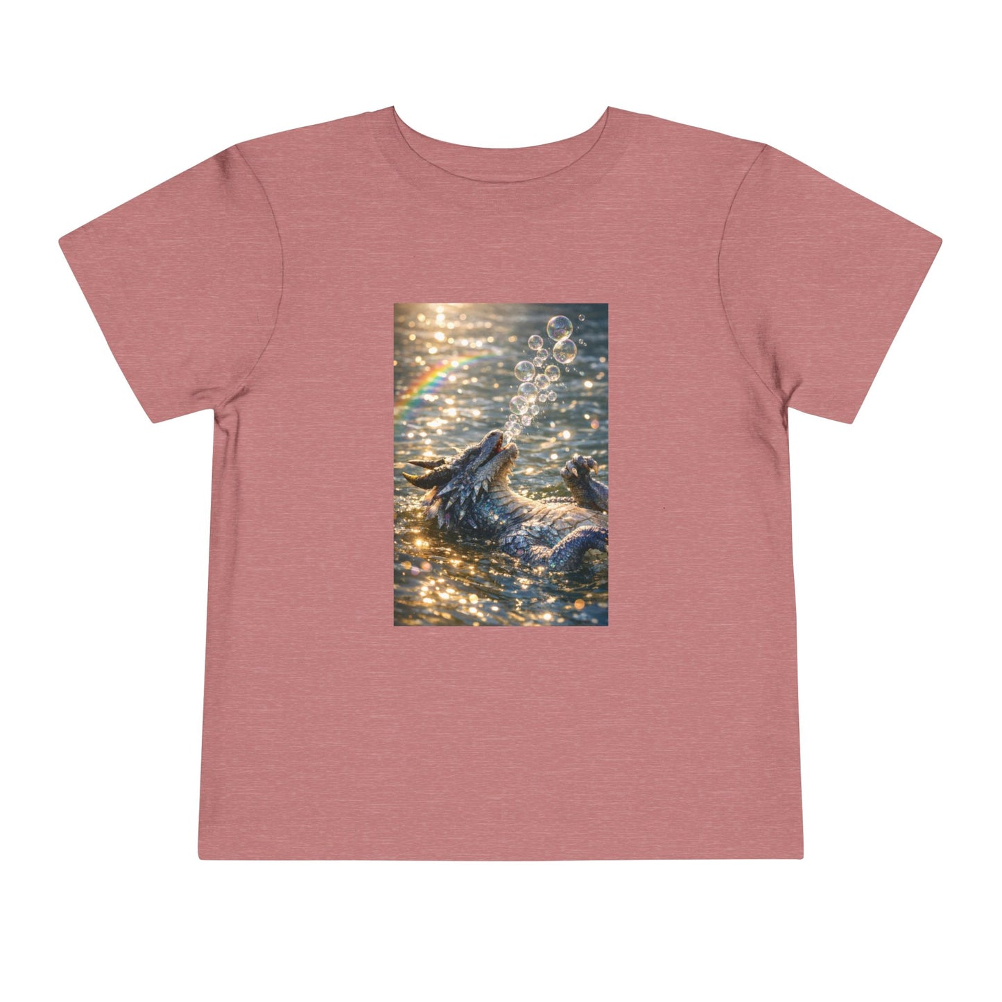 Toddler Tee — Sparkling Sea Dragon Print