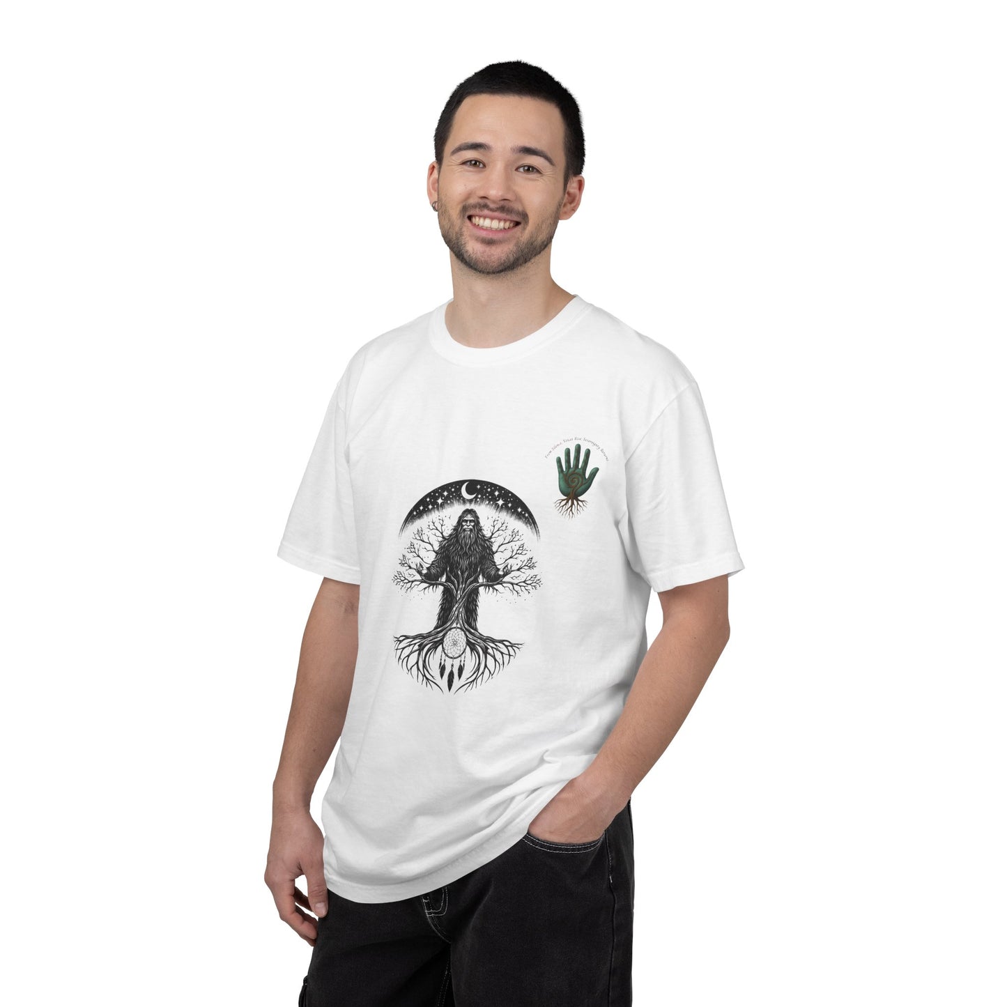 Sasquatch Guardian Tee — "Voices Rise, Sovereignty Returns" MMIW Tribute