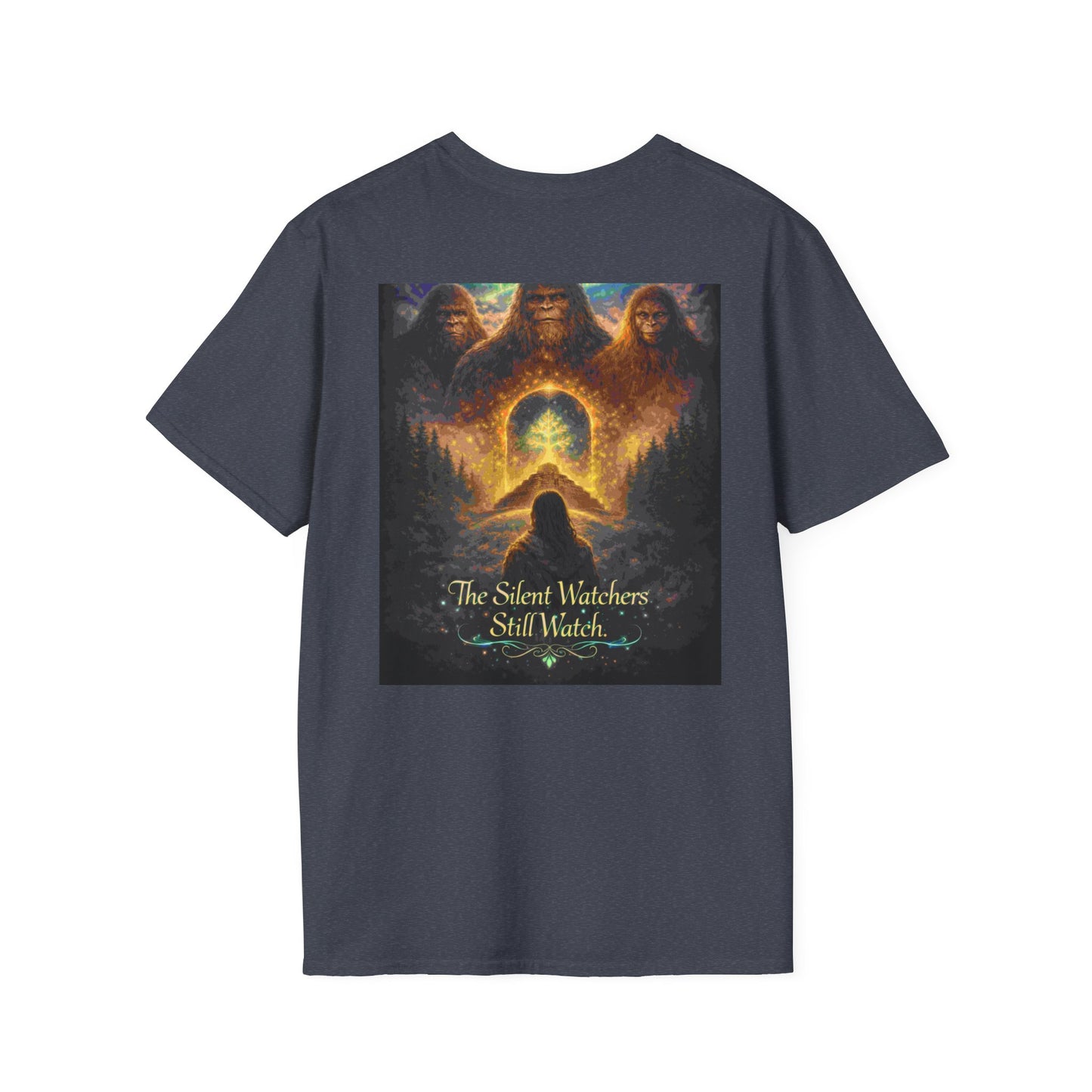 'Our First Ancestors Still Walk Among Us' Sasquatch Message to Humanity Graphic Tee