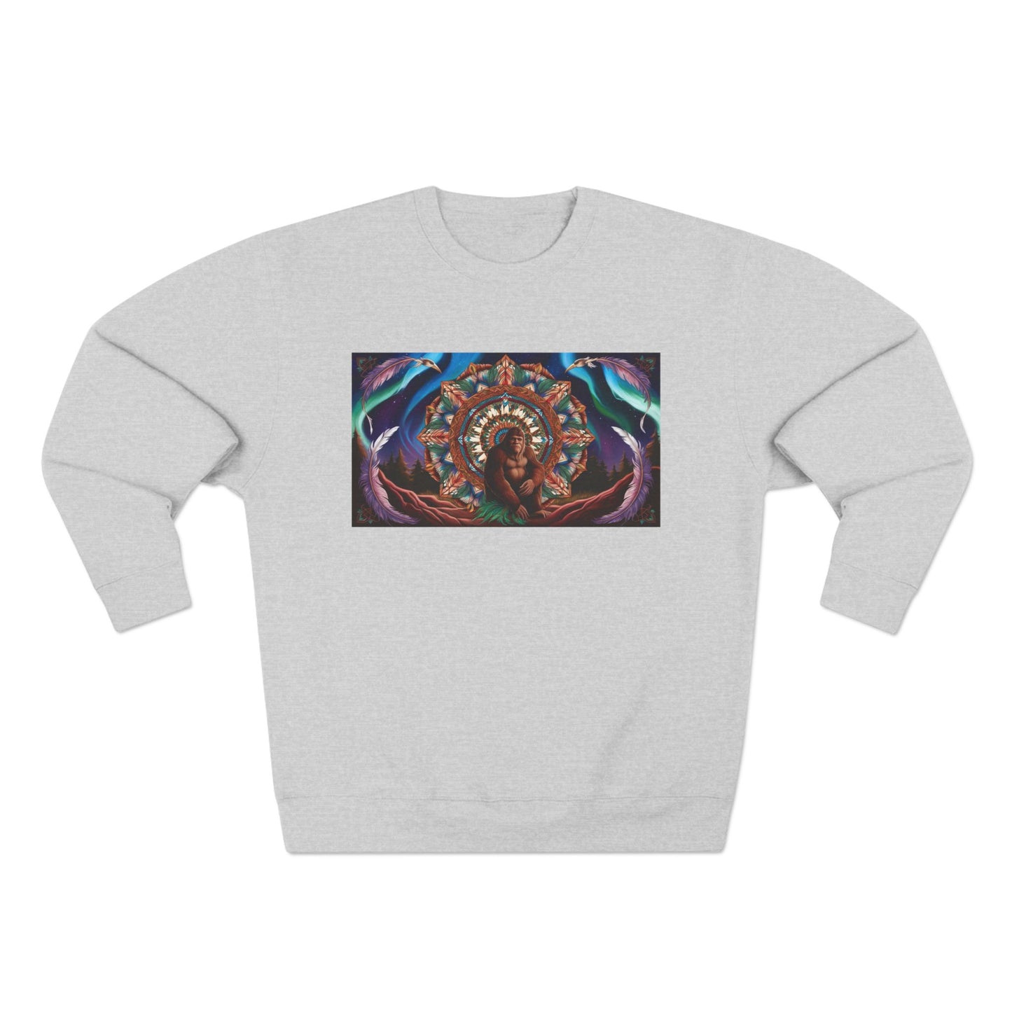Mandala Sasquatch Crewneck Sweatshirt