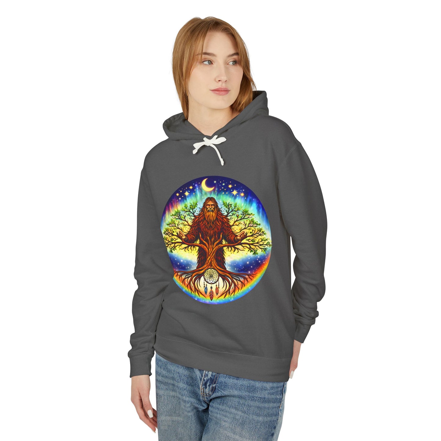 Kindred Realms- Living Tree Bridge Emblem -Hoodie lightweight