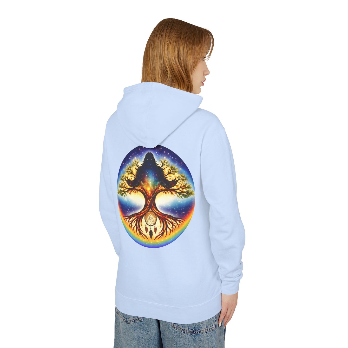Kindred Realms- Living Tree Bridge Emblem -Hoodie lightweight