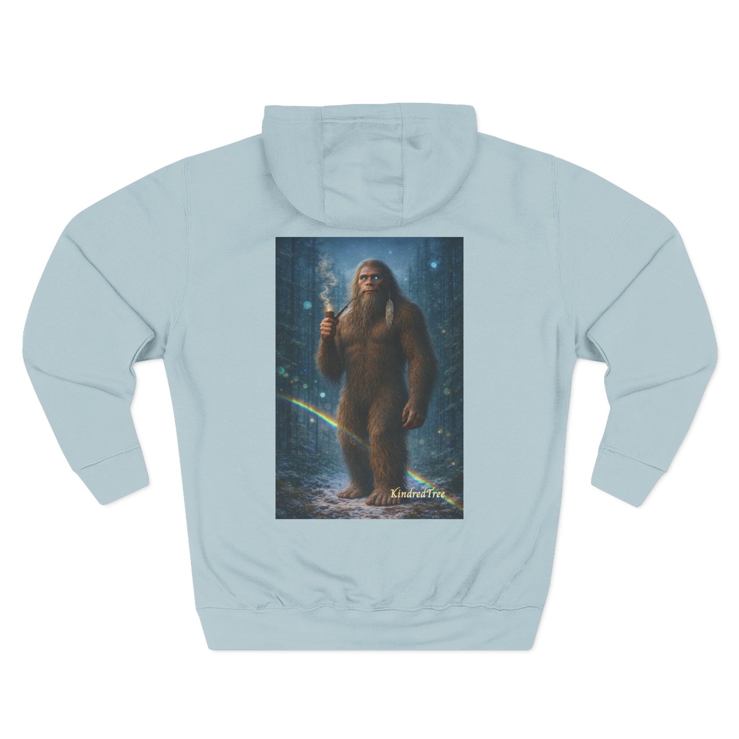 Sasquatch Prince of the Rainbow Forest Hoodie