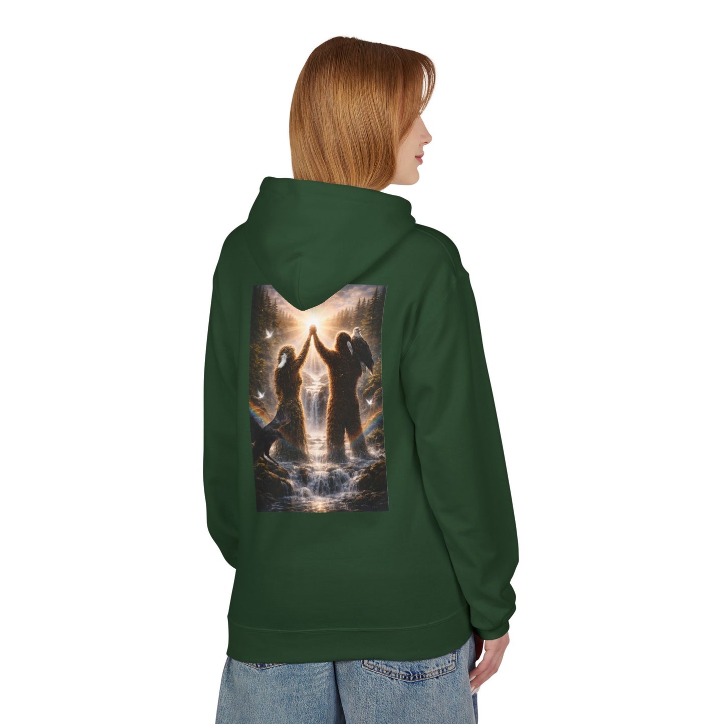 Mother Earth & Sasquatch Guardian Hoodie