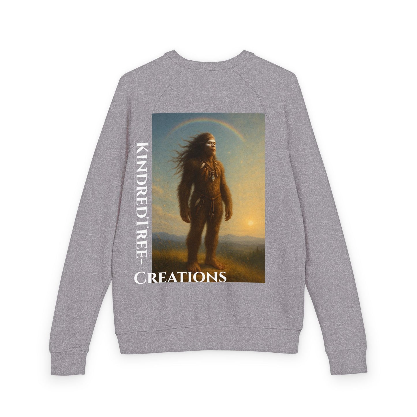 Sweatshirt - Rainbow Warrior Dream Sasquatch Horse Native Women Rainbow