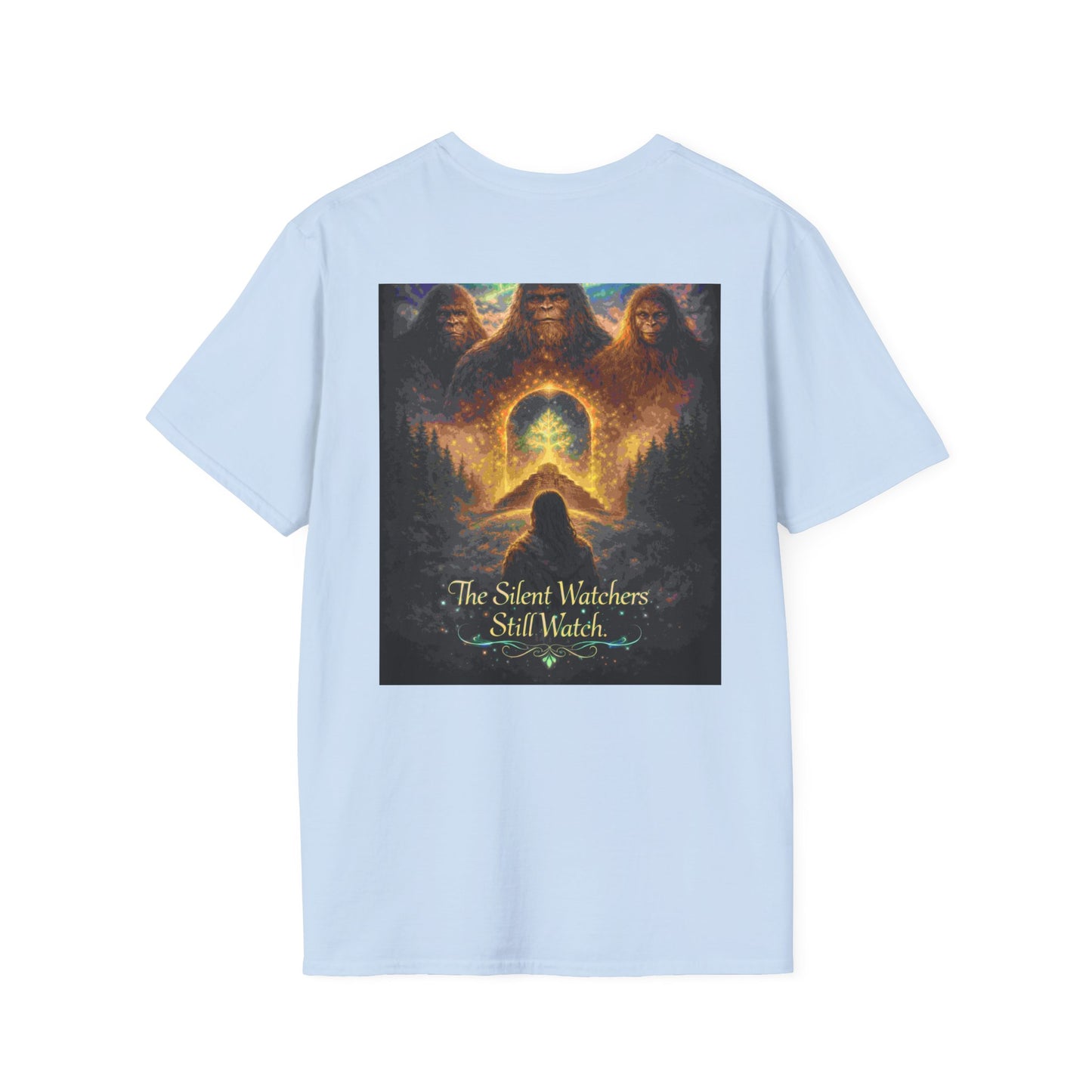 'Our First Ancestors Still Walk Among Us' Sasquatch Message to Humanity Graphic Tee