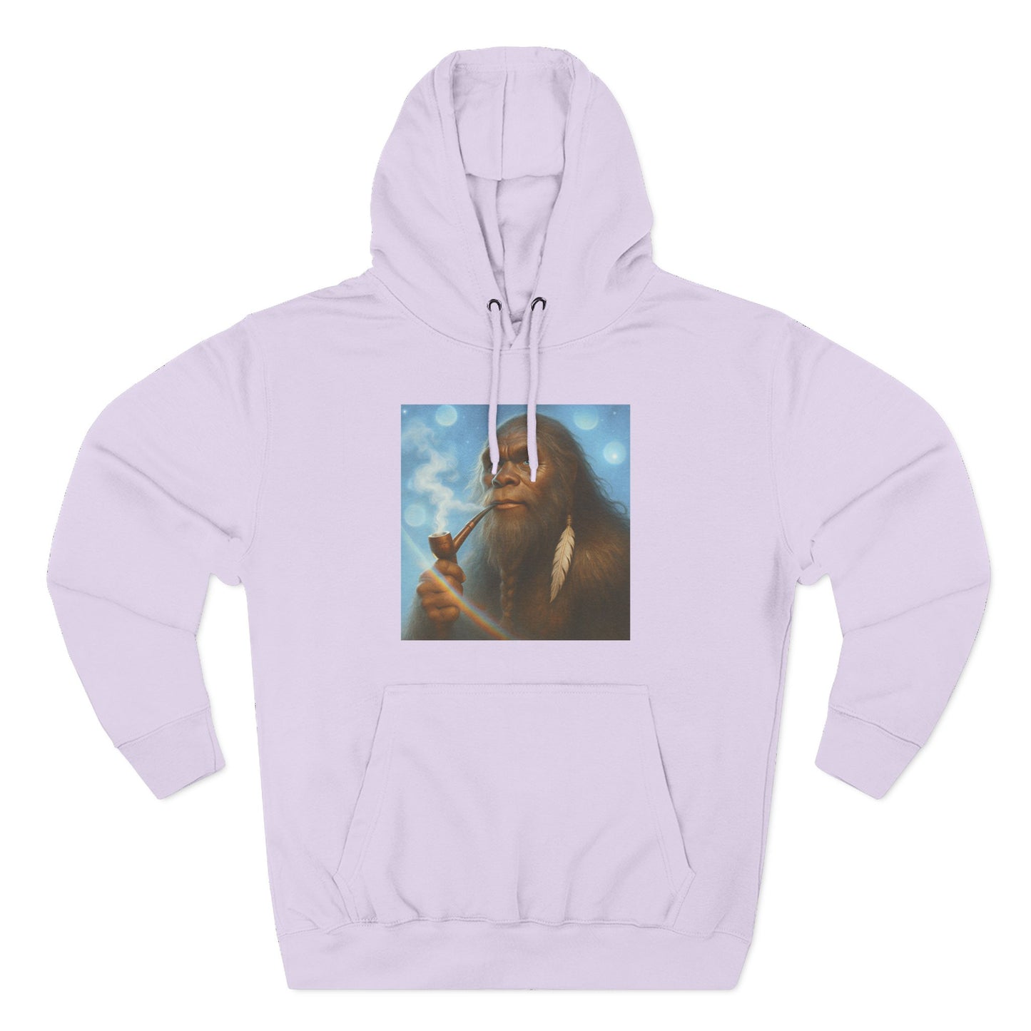 Sasquatch Prince of the Rainbow Forest Hoodie