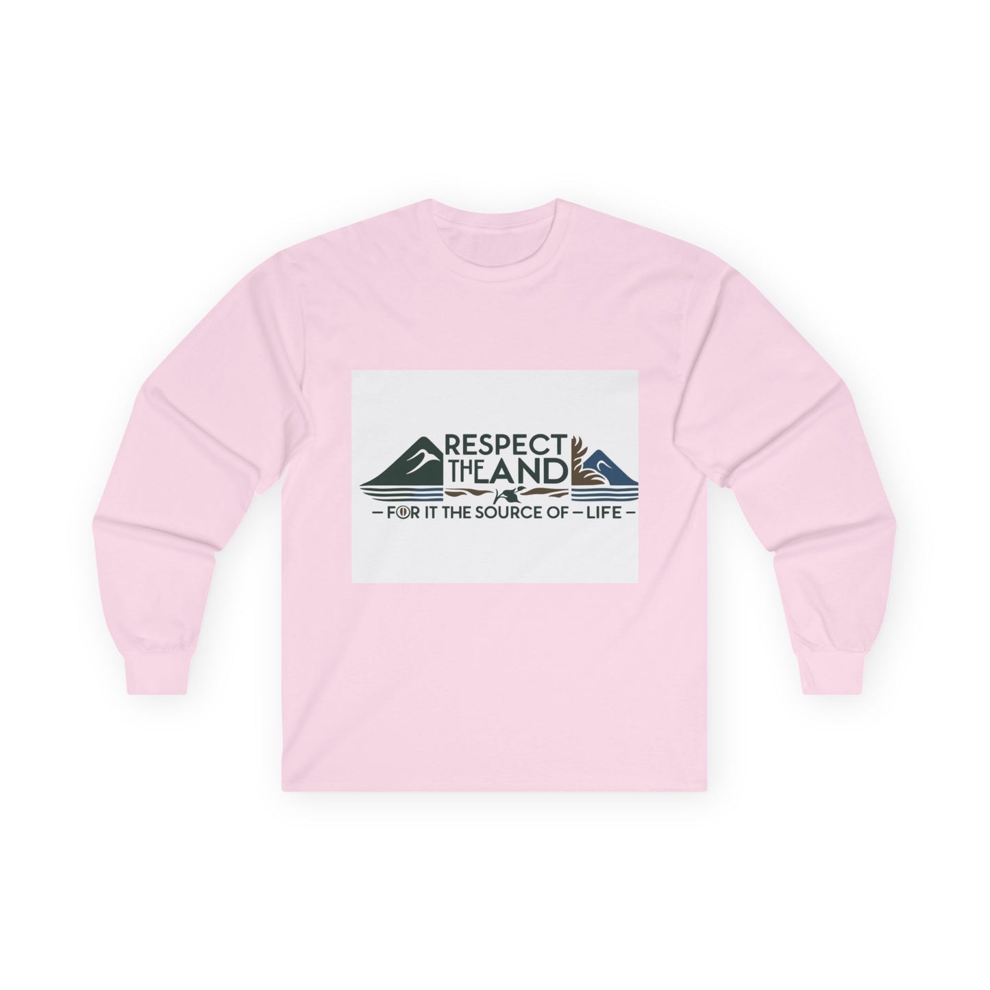 Long Sleeve Tee - Respect the Land Design