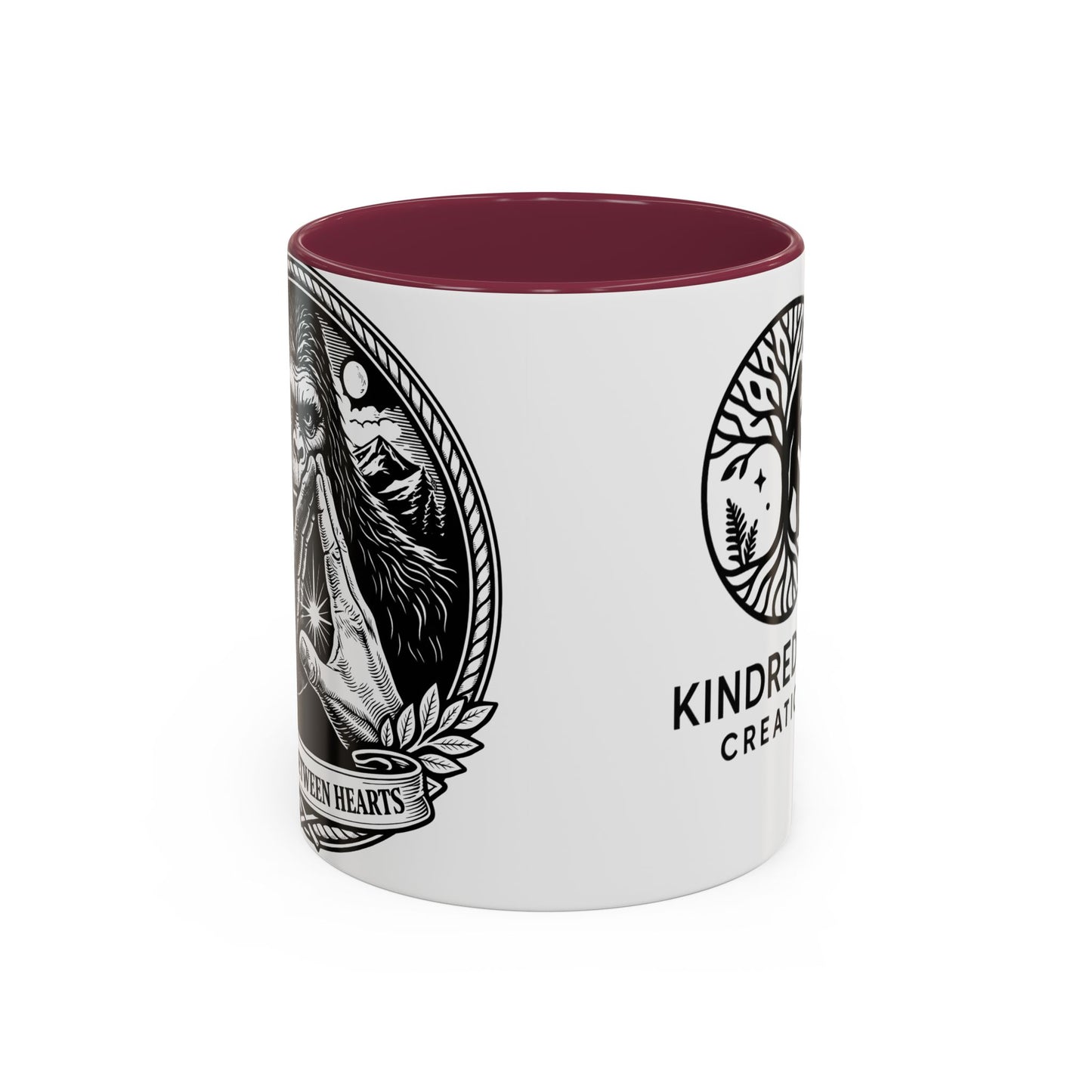 Bridge Between Hearts Mug- Human and Sasquatch Elder Alliance