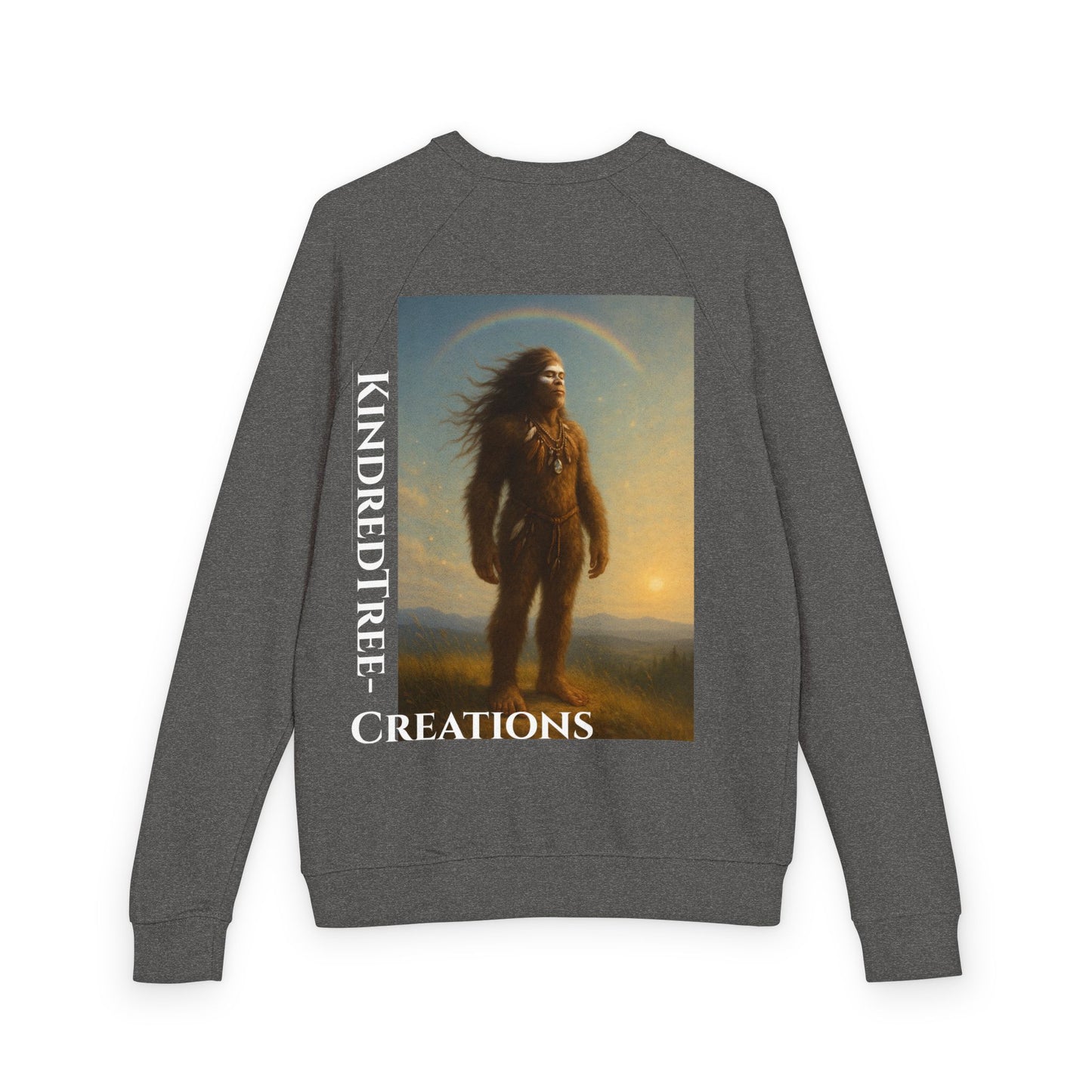 Sweatshirt - Rainbow Warrior Dream Sasquatch Horse Native Women Rainbow