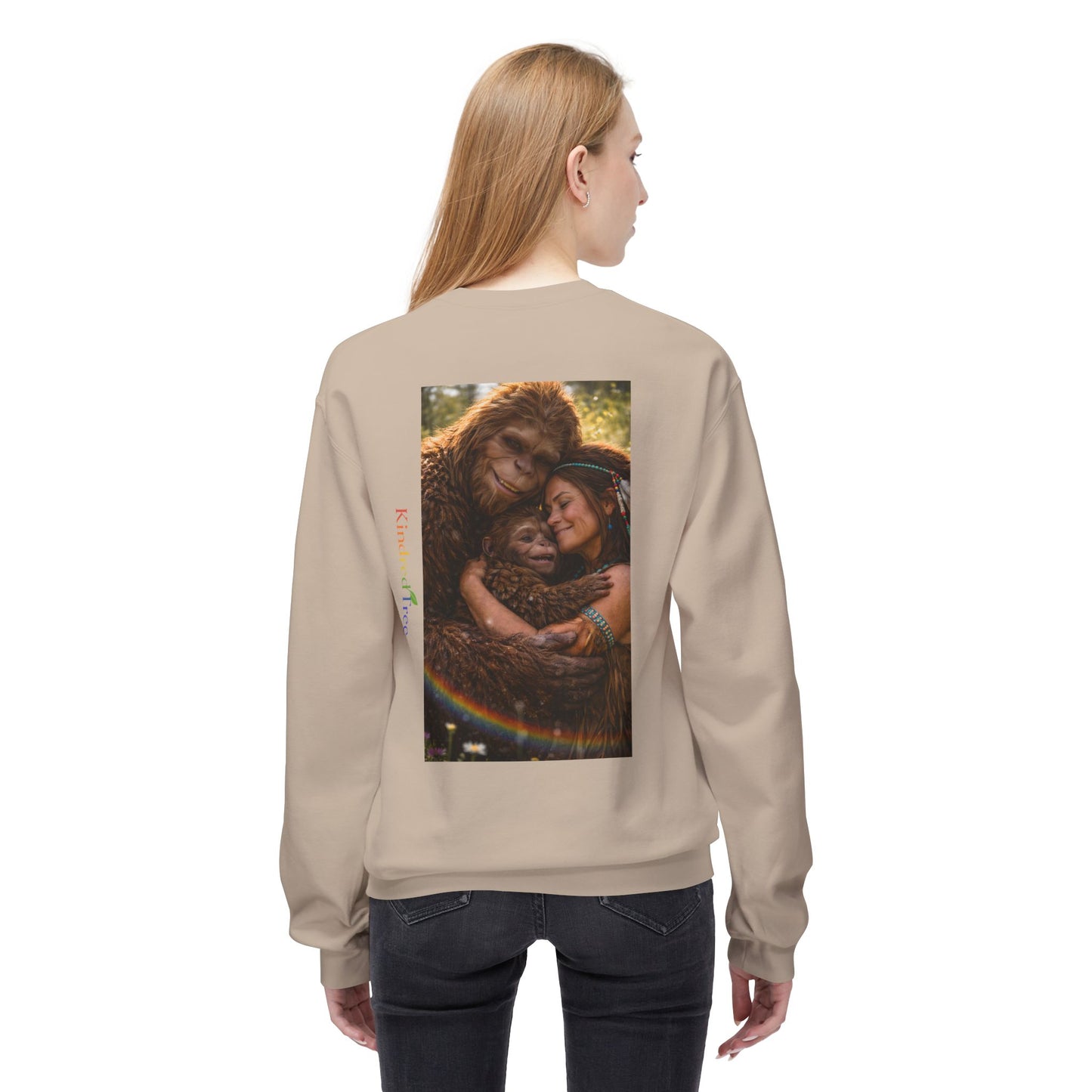 Crew neck sweater- Friends Through Every Stage of Life