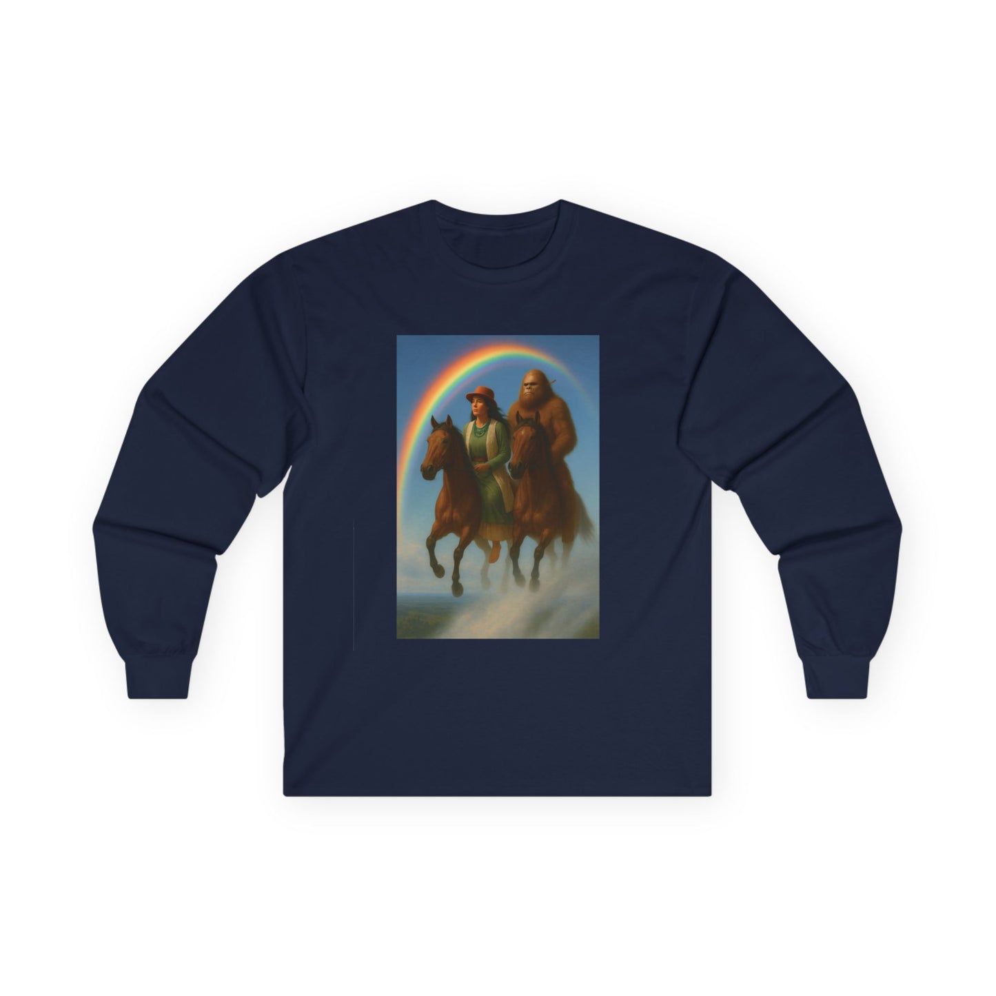 Rainbow Warrior Withing Rising to Sovereignty Long Sleeve Tee,