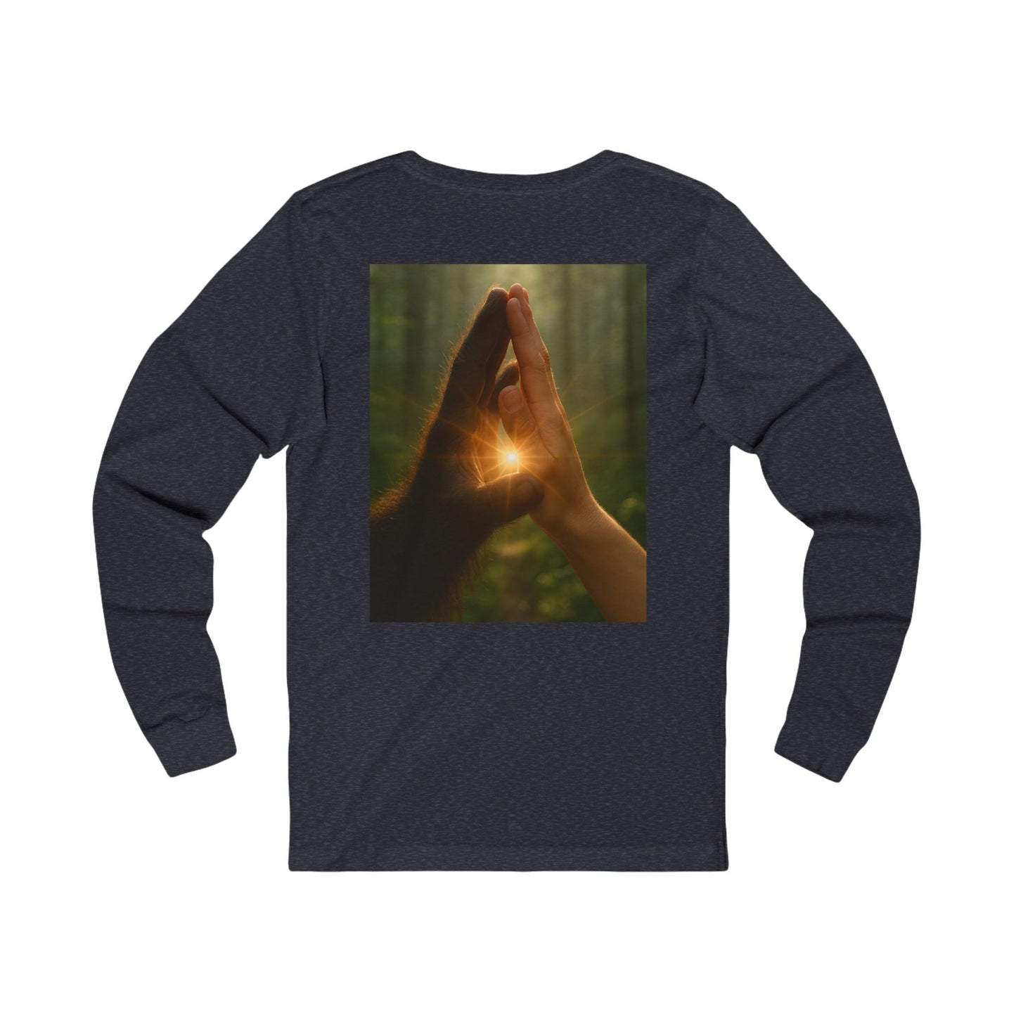 Guardian Touch, Where Two Worlds Meet Long Sleeve Tee