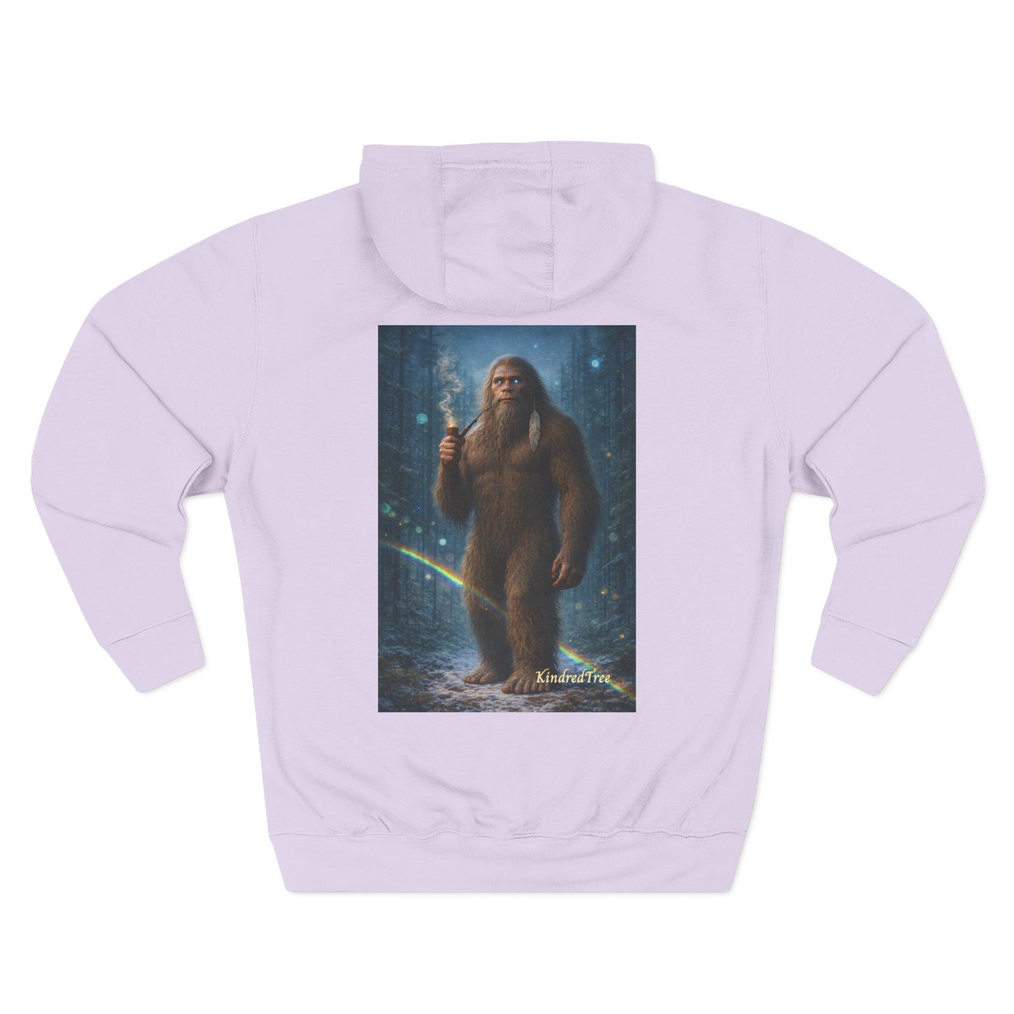 Sasquatch Prince of the Rainbow Forest Hoodie