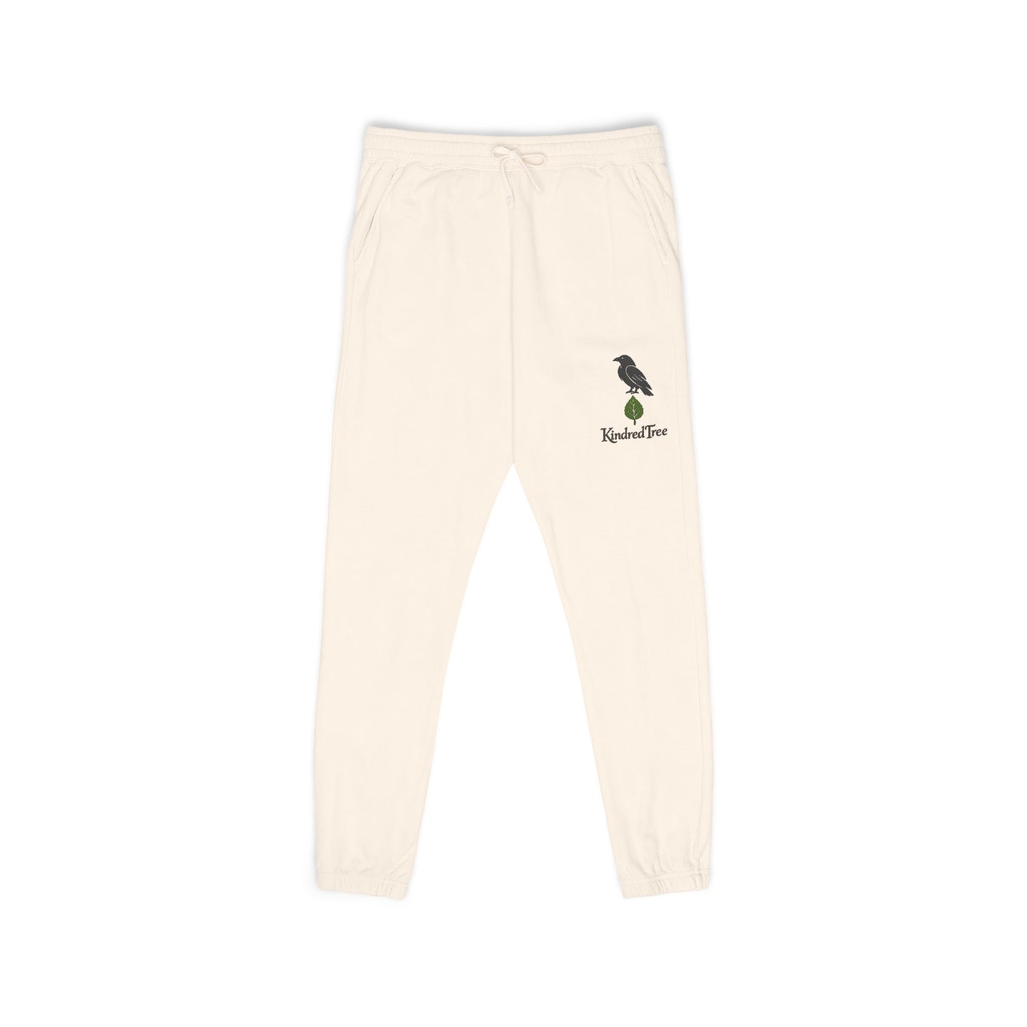 KindredTree Raven Leaf- Unisex Fleece Sweatpants