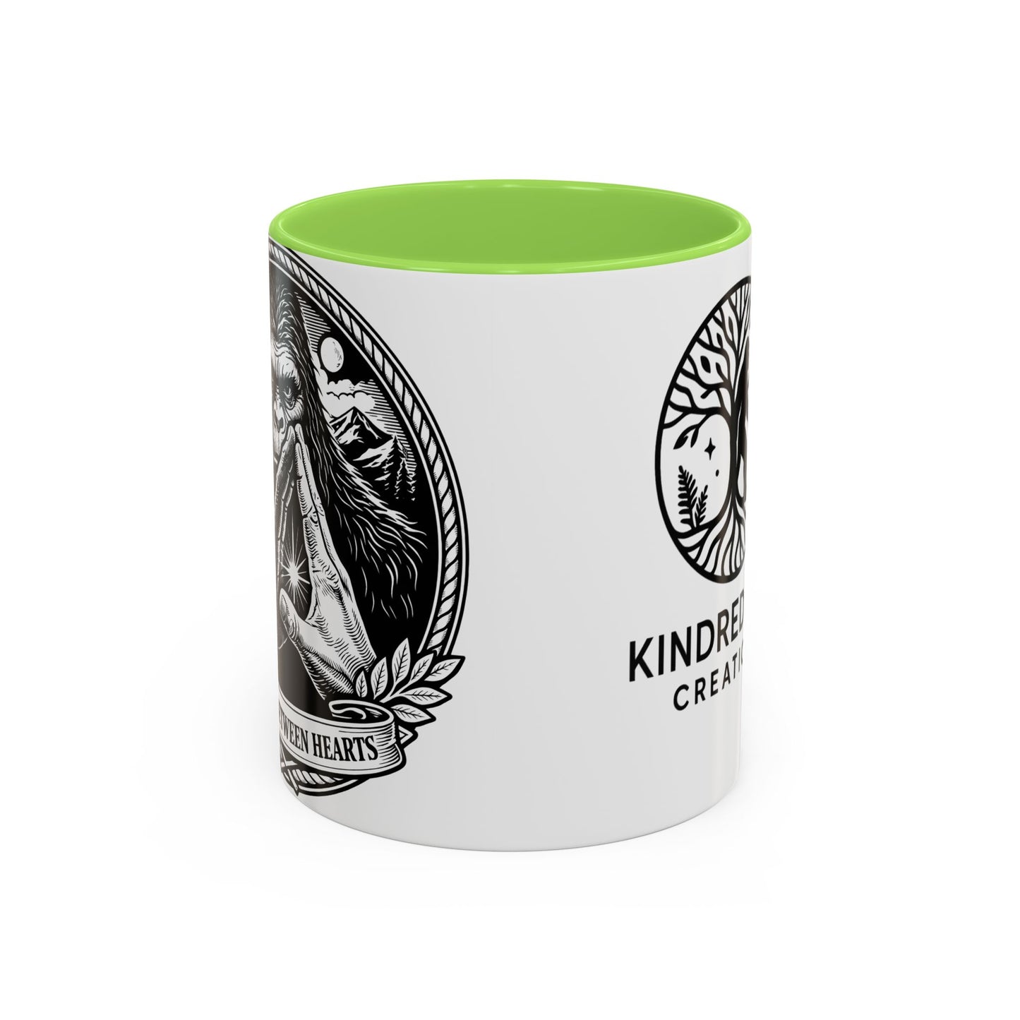 Bridge Between Hearts Mug- Human and Sasquatch Elder Alliance