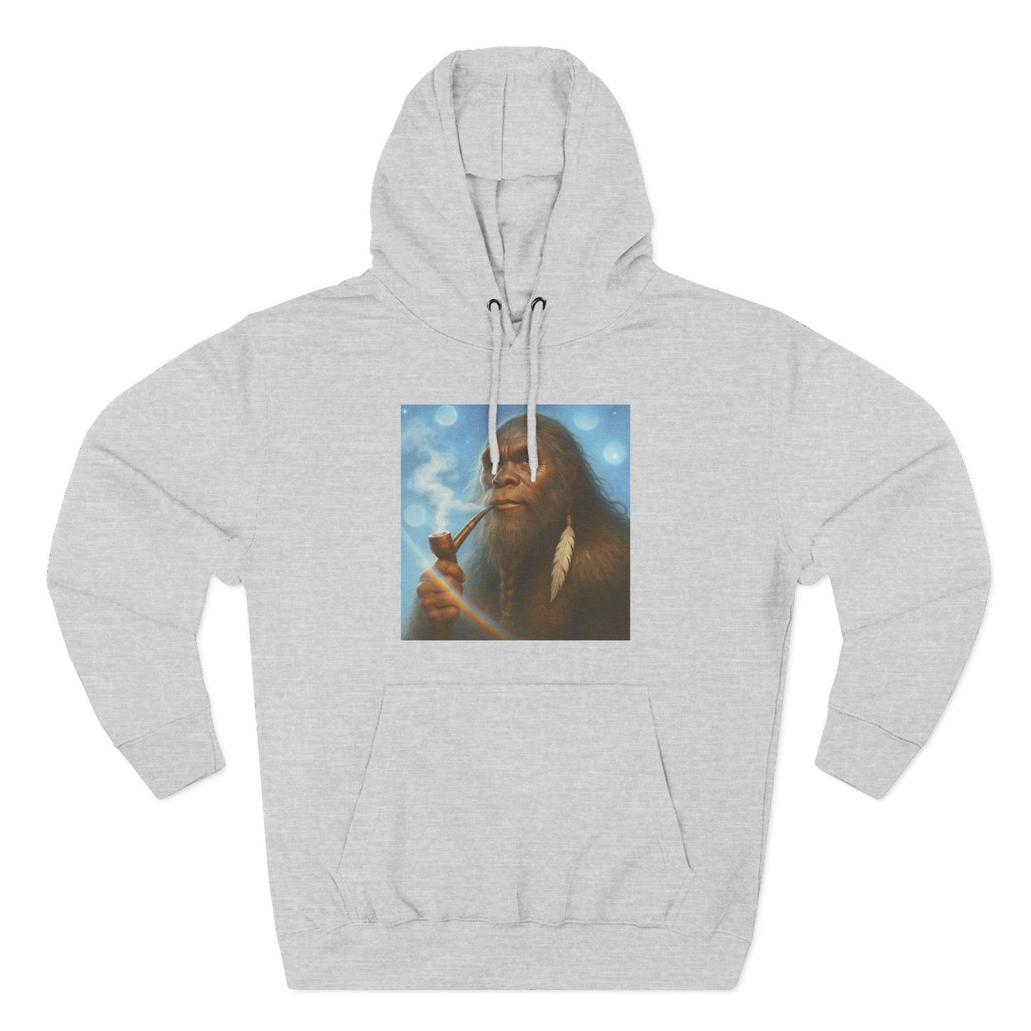 Sasquatch Prince of the Rainbow Forest Hoodie