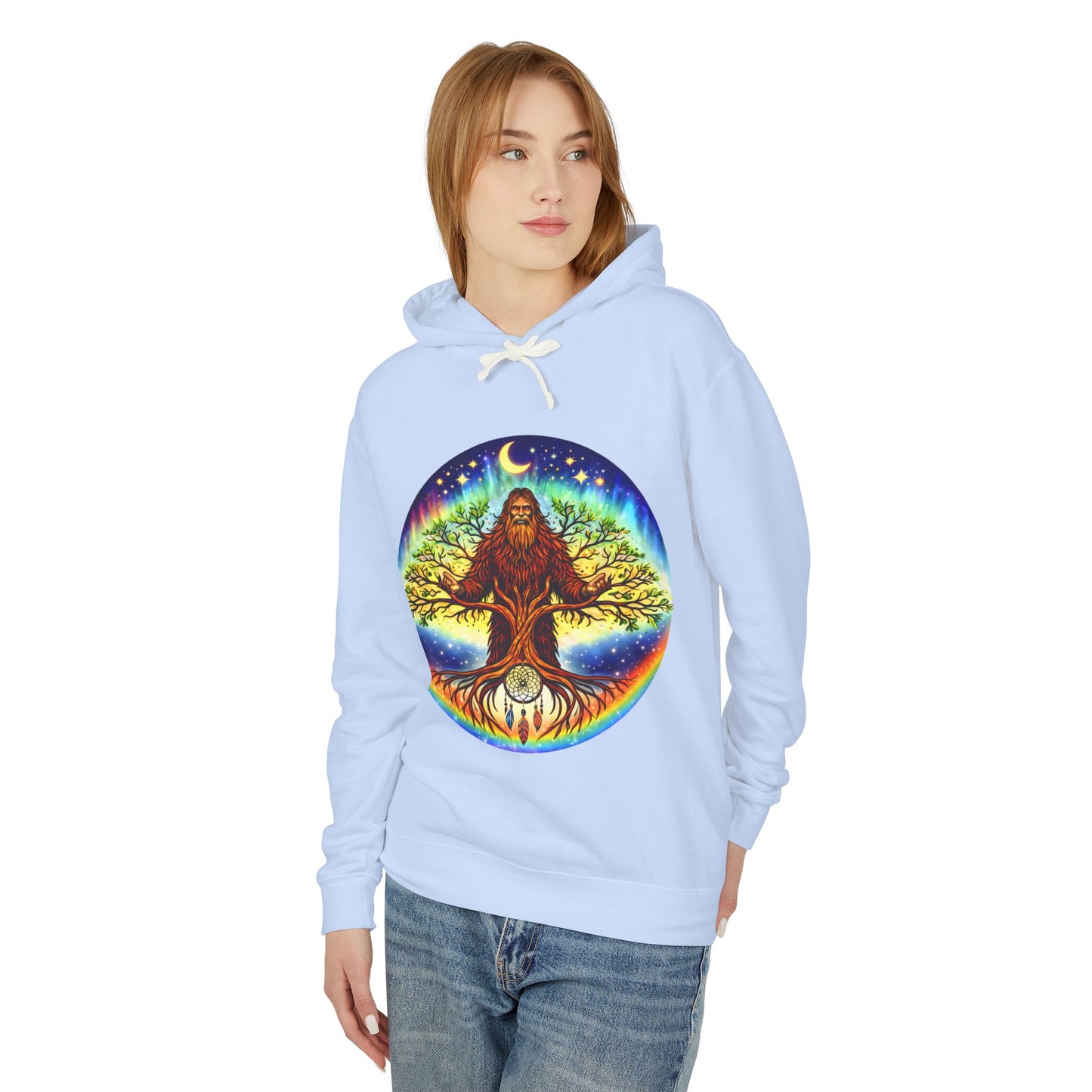 Kindred Realms- Living Tree Bridge Emblem -Hoodie lightweight