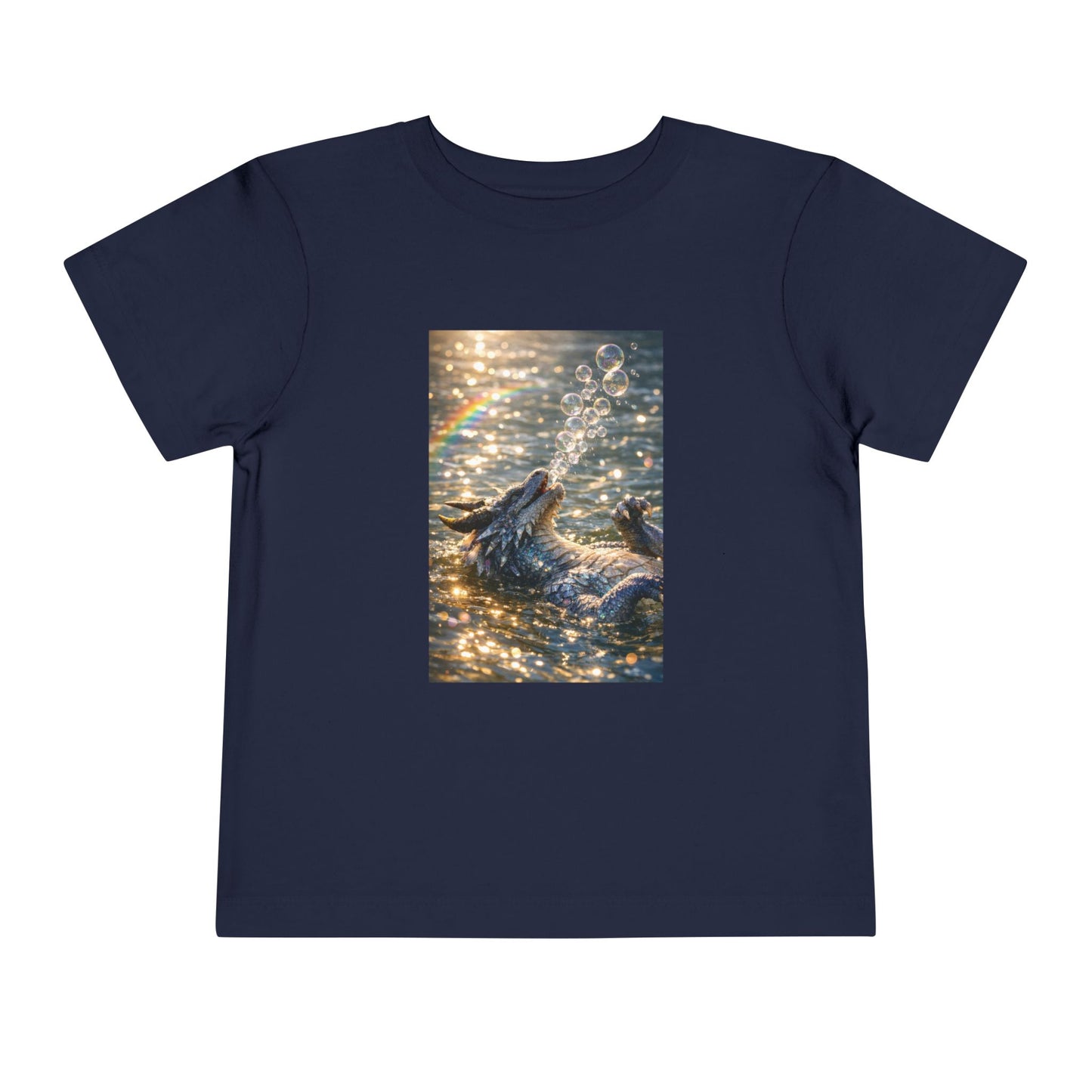 Toddler Tee — Sparkling Sea Dragon Print