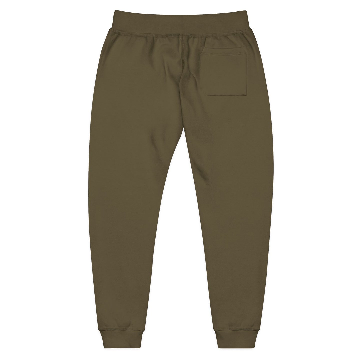 Embroidered Coral Fleece Sweatpants — Kindred Realms-Living Tree Bridge Emblem