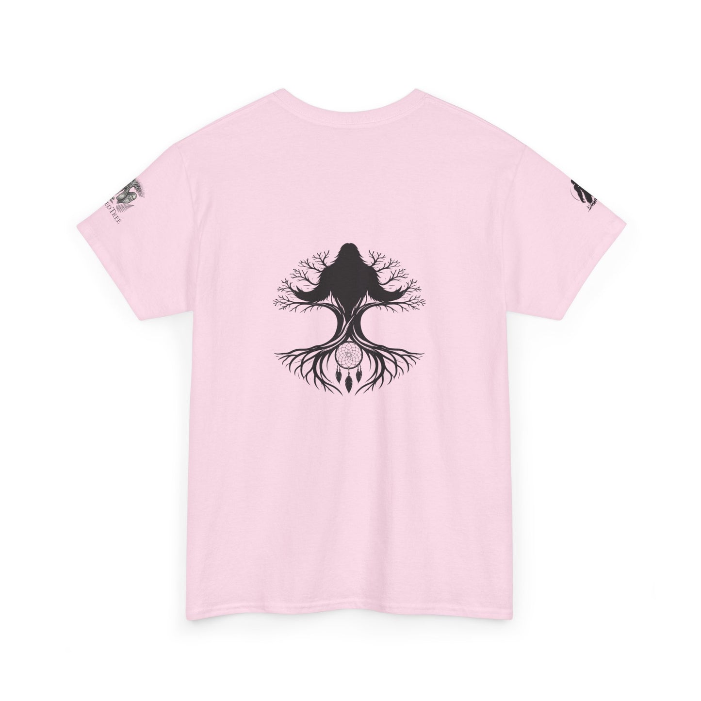 Sacred Bond with Forest Elders Guardians Sasquatch and Human Alliance  Tee — "Balance Between Non Mythic Guardians " Graphic T‑Shirt