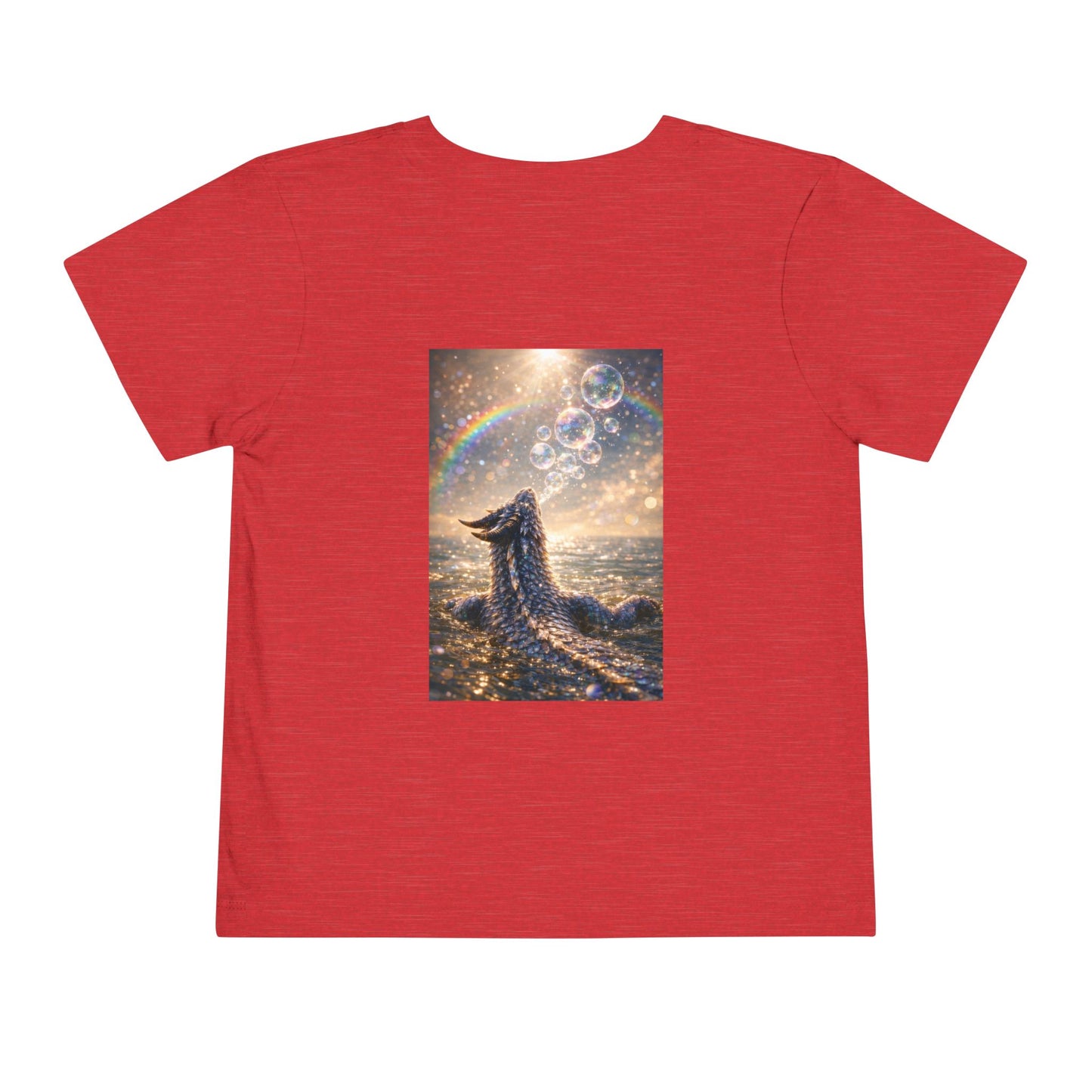 Toddler Tee — Sparkling Sea Dragon Print