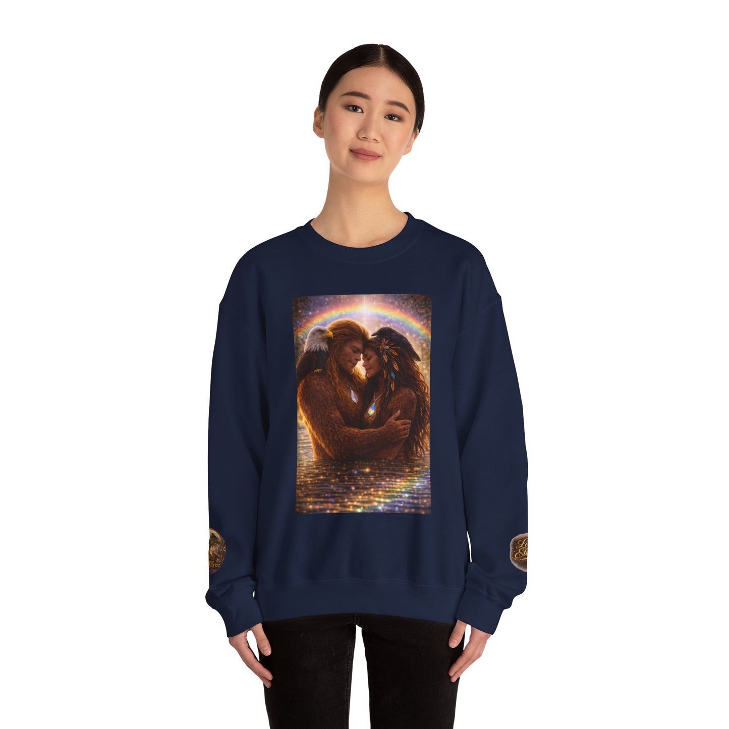 Ancient Lovers- Love is eternal Crewneck Sweater