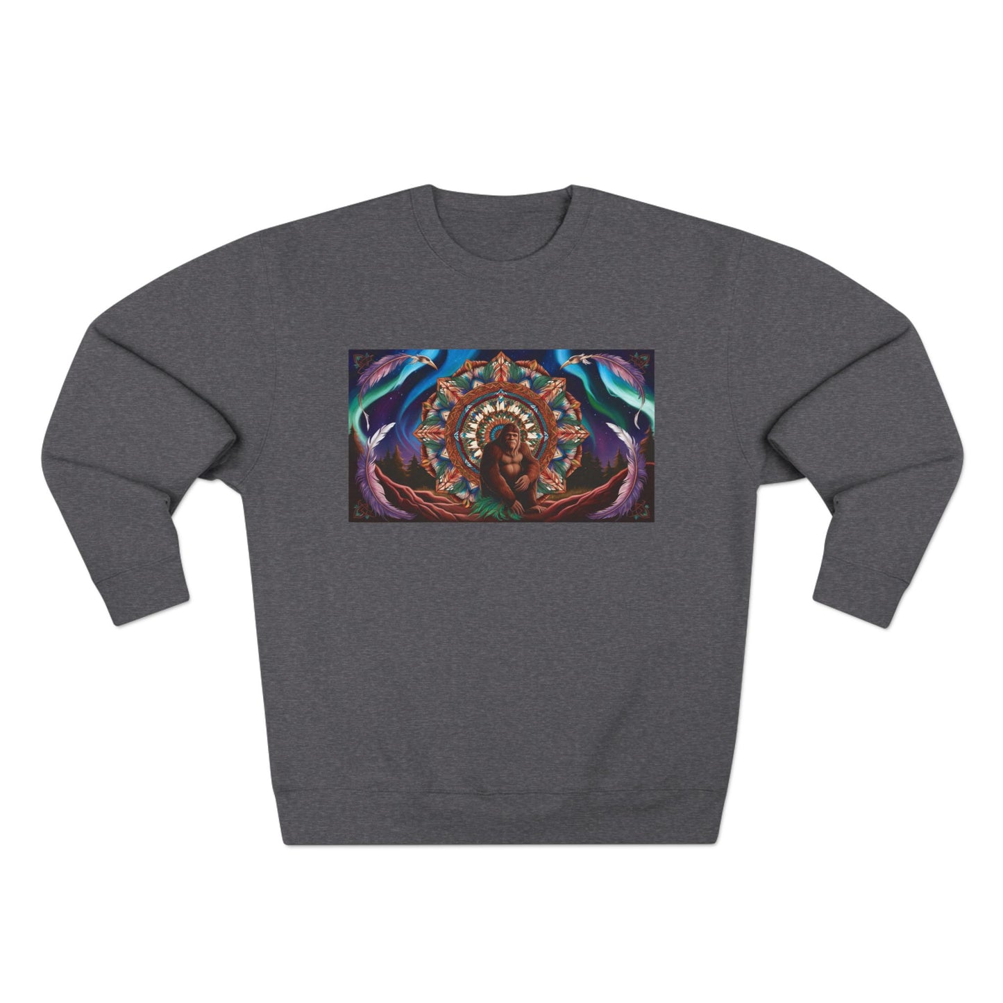Mandala Sasquatch Crewneck Sweatshirt