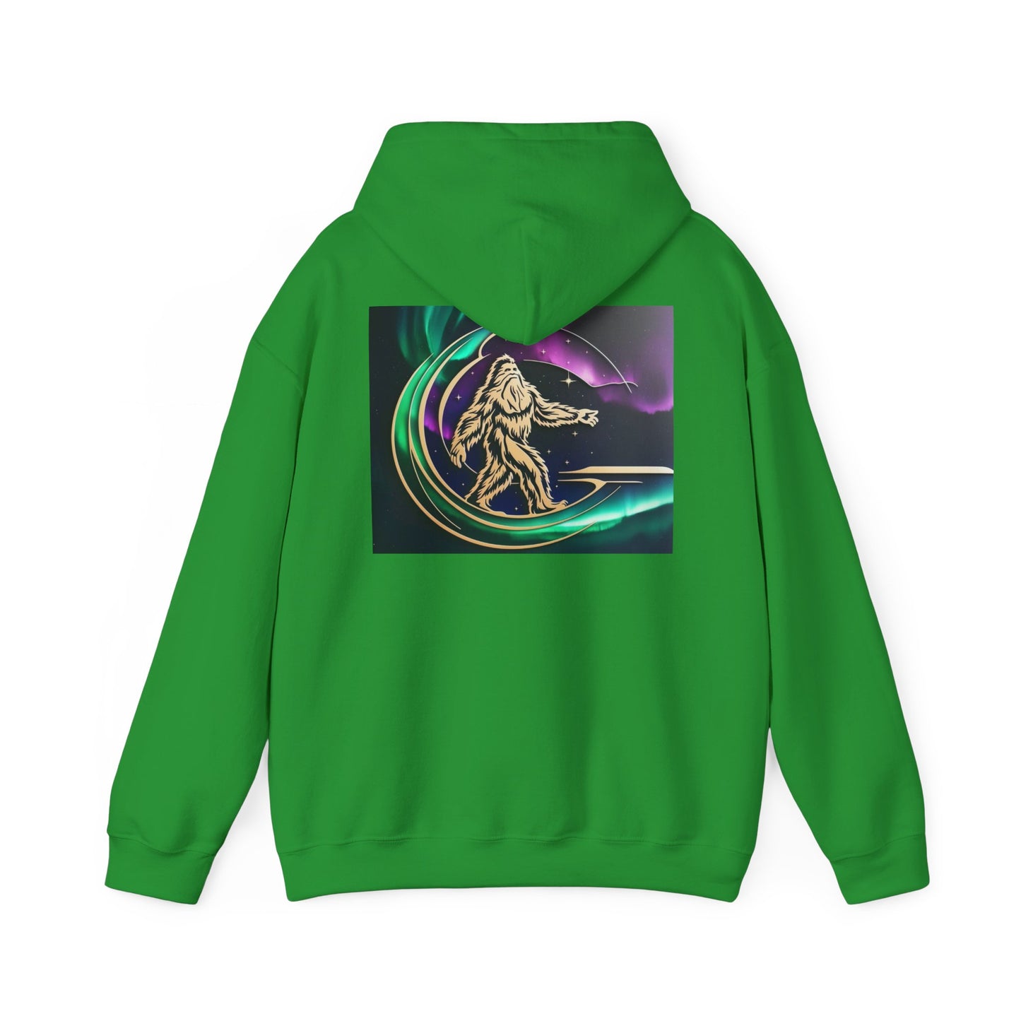 Hooded Sweatshirt - Sasquatch Star Council Northern Lights Design