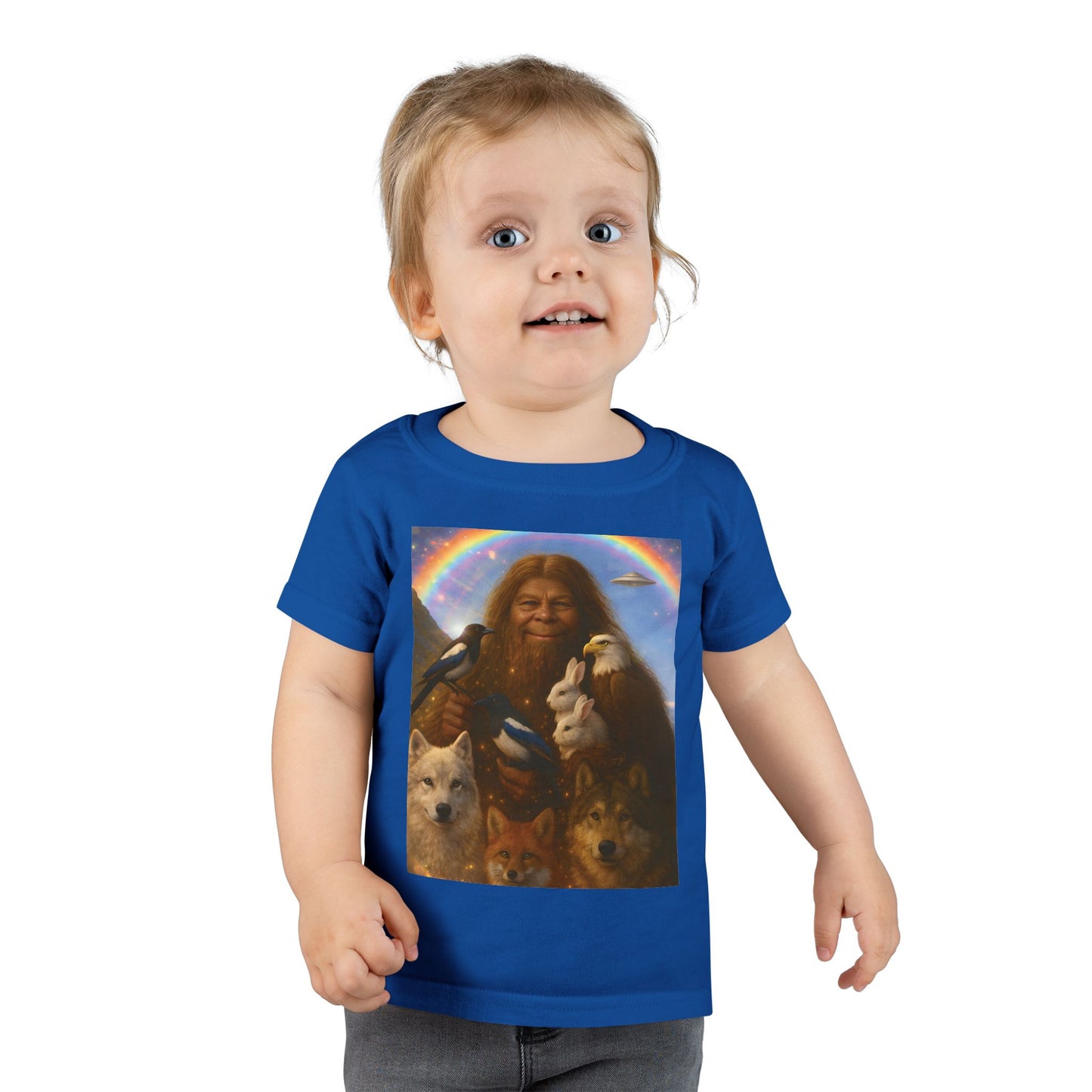 Female Sasquatch Elder Guardian of the Realms Tee