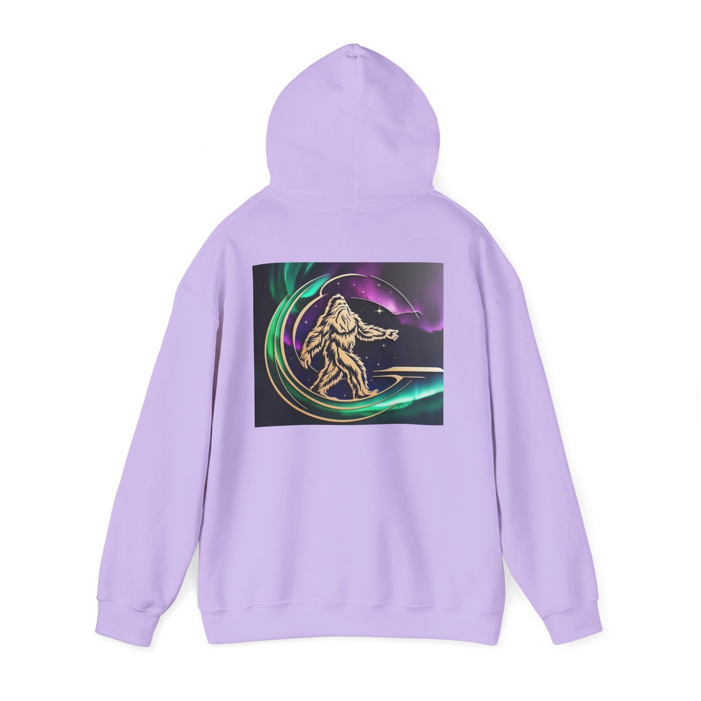 Hooded Sweatshirt - Sasquatch Star Council Northern Lights Design