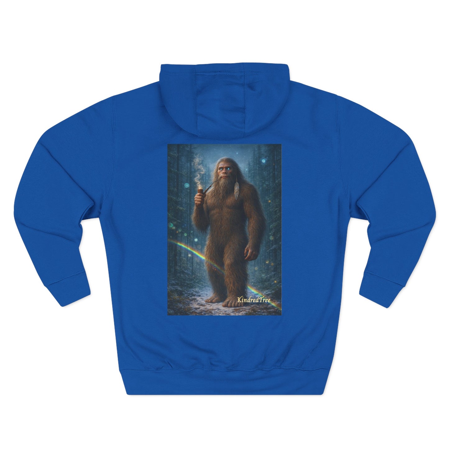 Sasquatch Prince of the Rainbow Forest Hoodie