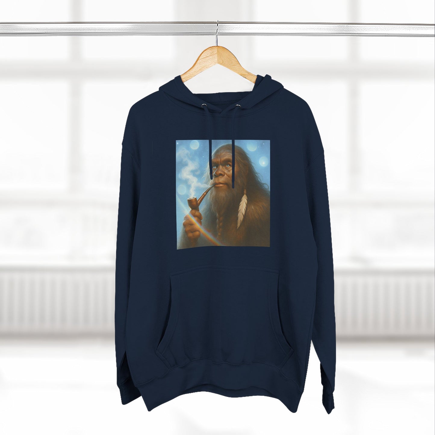 Sasquatch Prince of the Rainbow Forest Hoodie