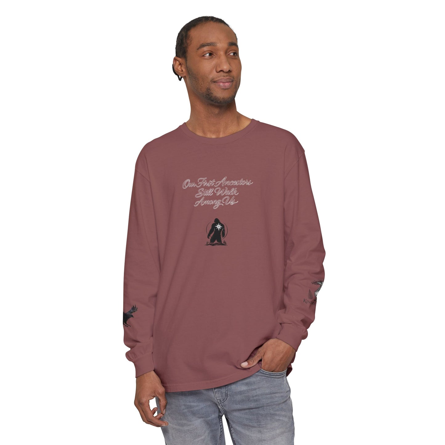 Our First Ancestors Still Walk Among Us Long Sleeve Tee