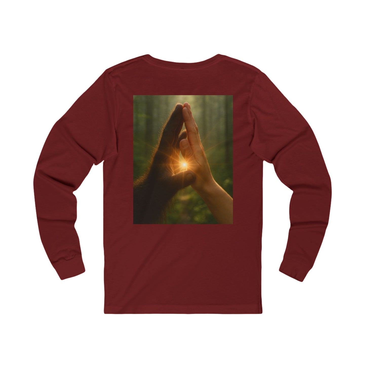Guardian Touch, Where Two Worlds Meet Long Sleeve Tee