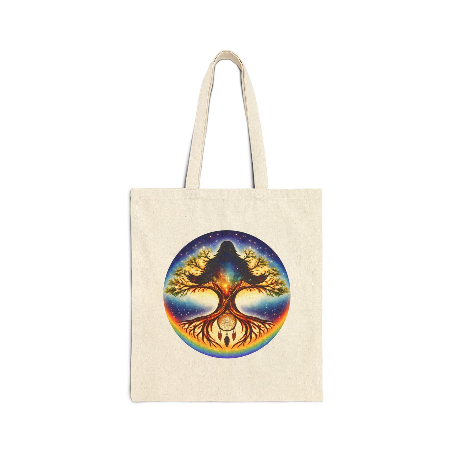 Kindred Realms- Living Tree Bridge tote cotton canvas bag