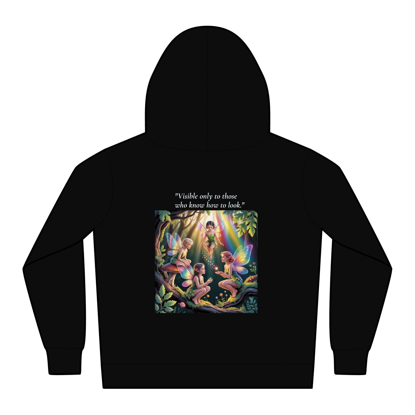 Hoodie Kids Relax Fairies are Real Forest Design