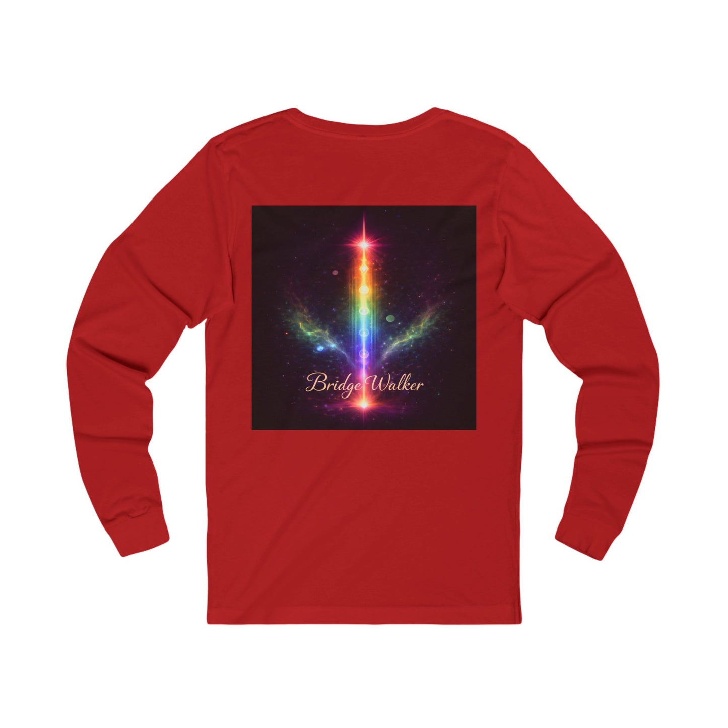 Spiritual Rainbow Soul Long Sleeve Tee — "The Spirit is One"