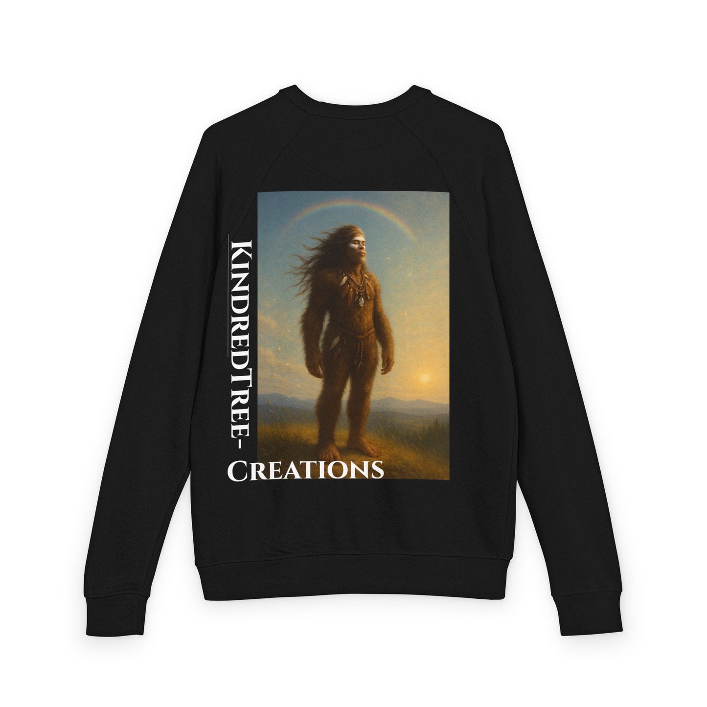 Sweatshirt - Rainbow Warrior Dream Sasquatch Horse Native Women Rainbow