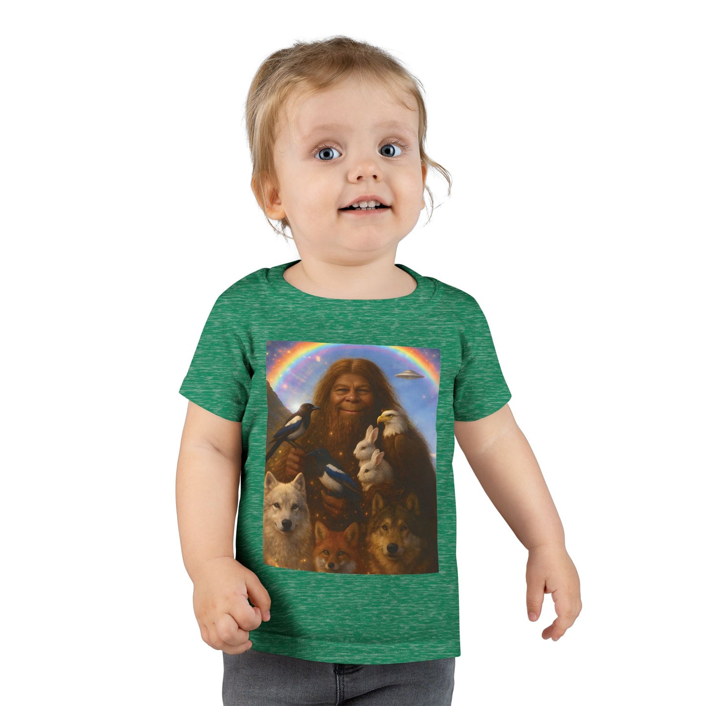 Female Sasquatch Elder Guardian of the Realms Tee