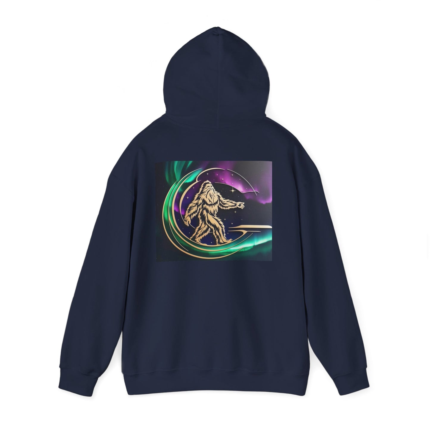 Hooded Sweatshirt - Sasquatch Star Council Northern Lights Design