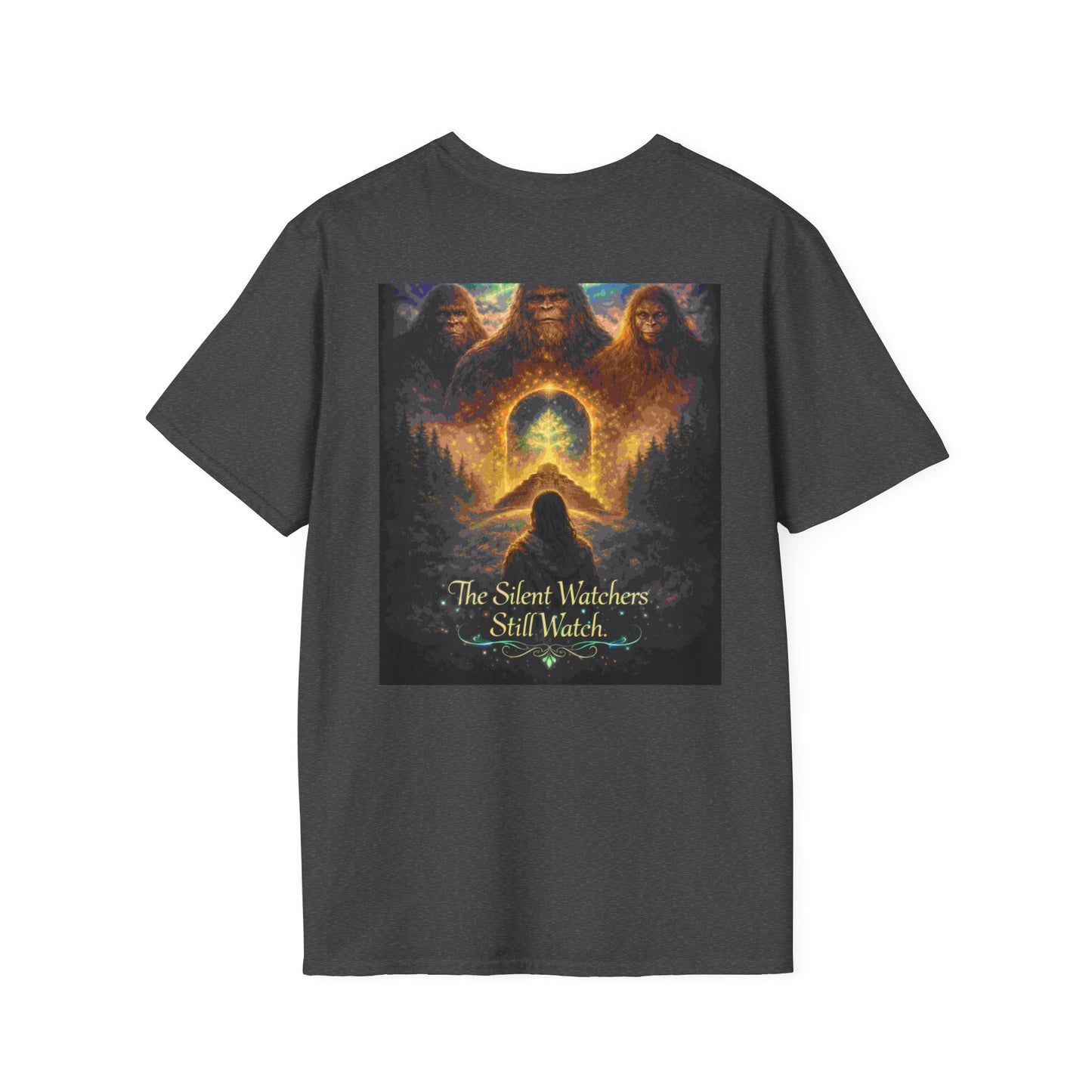 'Our First Ancestors Still Walk Among Us' Sasquatch Message to Humanity Graphic Tee