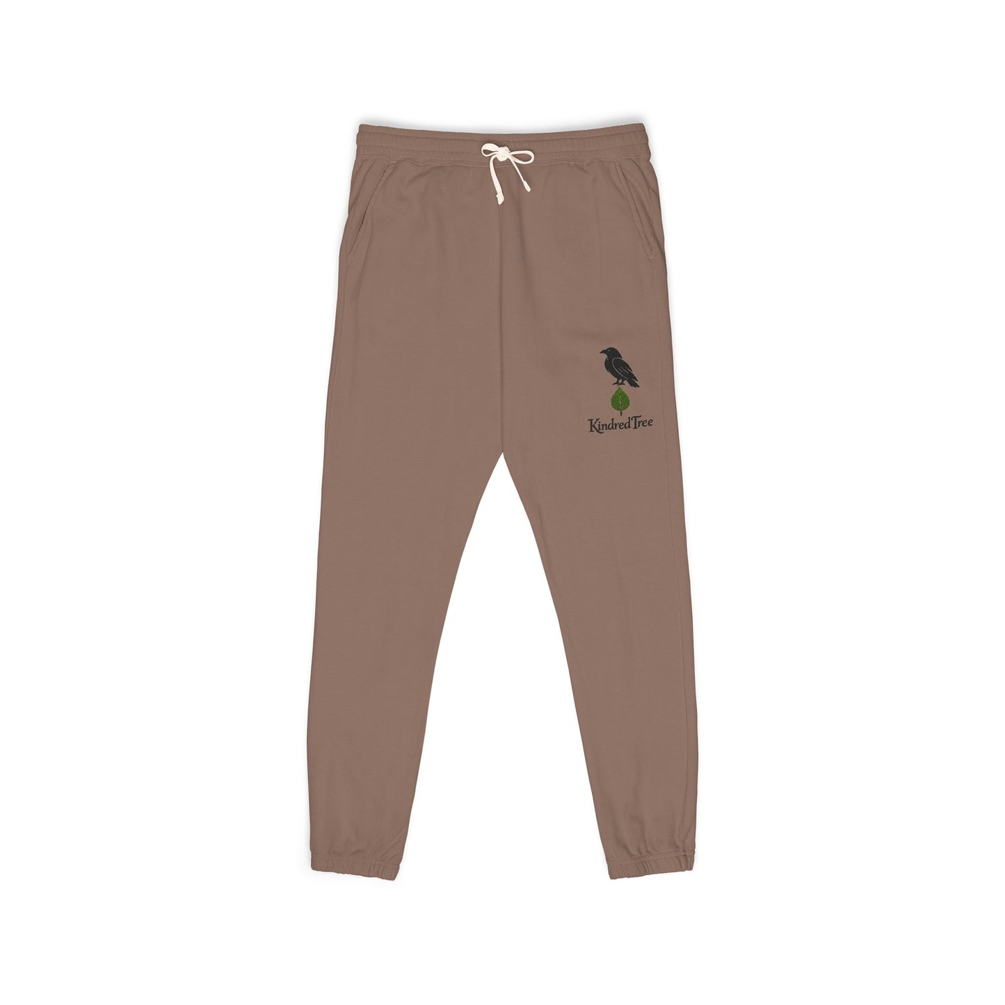 KindredTree Raven Leaf- Unisex Fleece Sweatpants