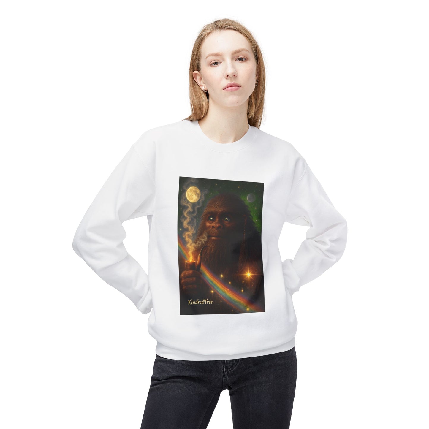 Cosmic Forest Spirit Sweatshirt