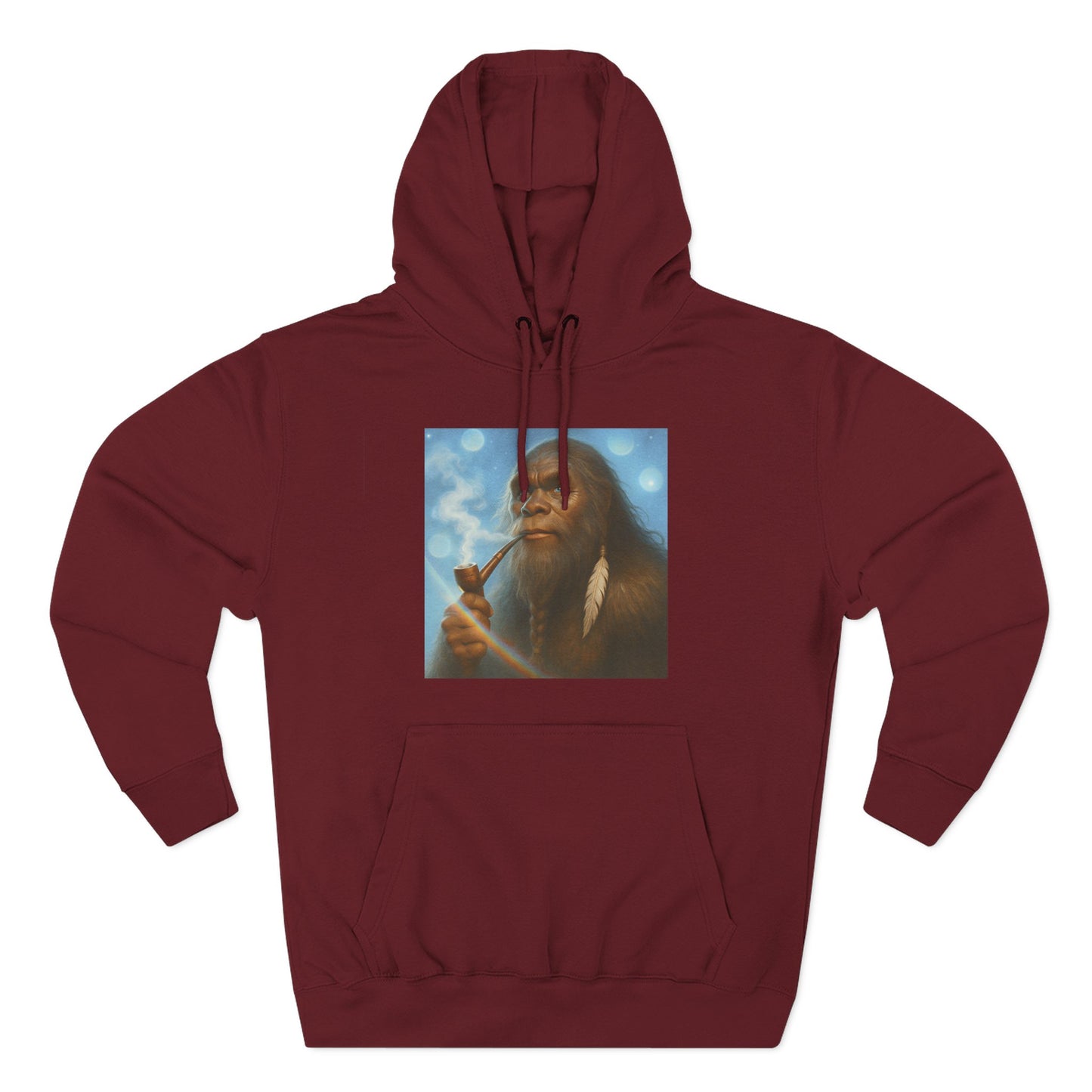 Sasquatch Prince of the Rainbow Forest Hoodie