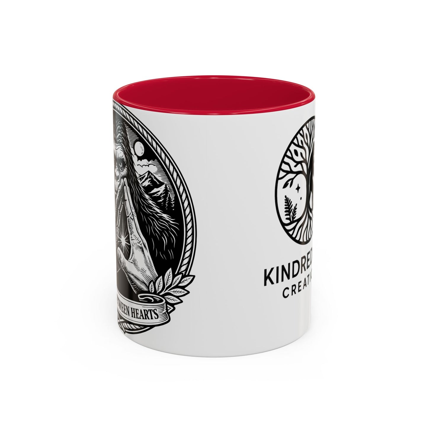 Bridge Between Hearts Mug- Human and Sasquatch Elder Alliance